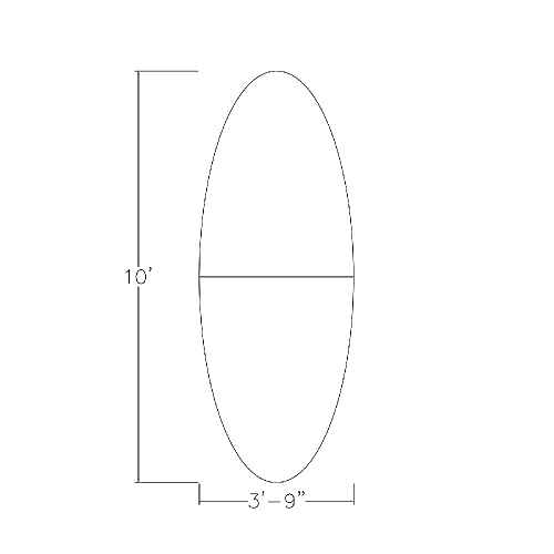 10 Ft Oval Shaped Conference Table with Square Matte Black Base | Harmony Series | 8 Person Conference Table | Asian Night