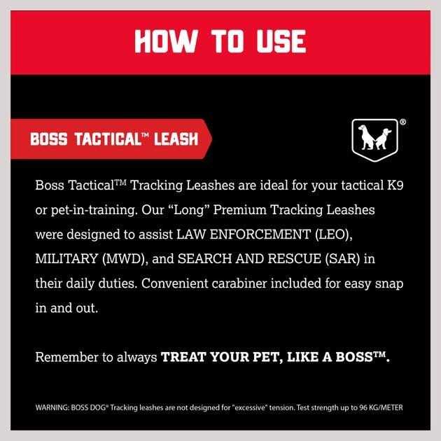 Boss Dog Tactical Leash - Pet Supplies online store
