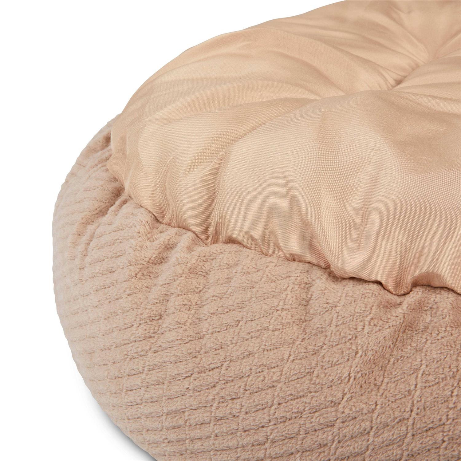 EveryYay Snooze Fest Textured Round Cat Bed - Pet Supplies online store
