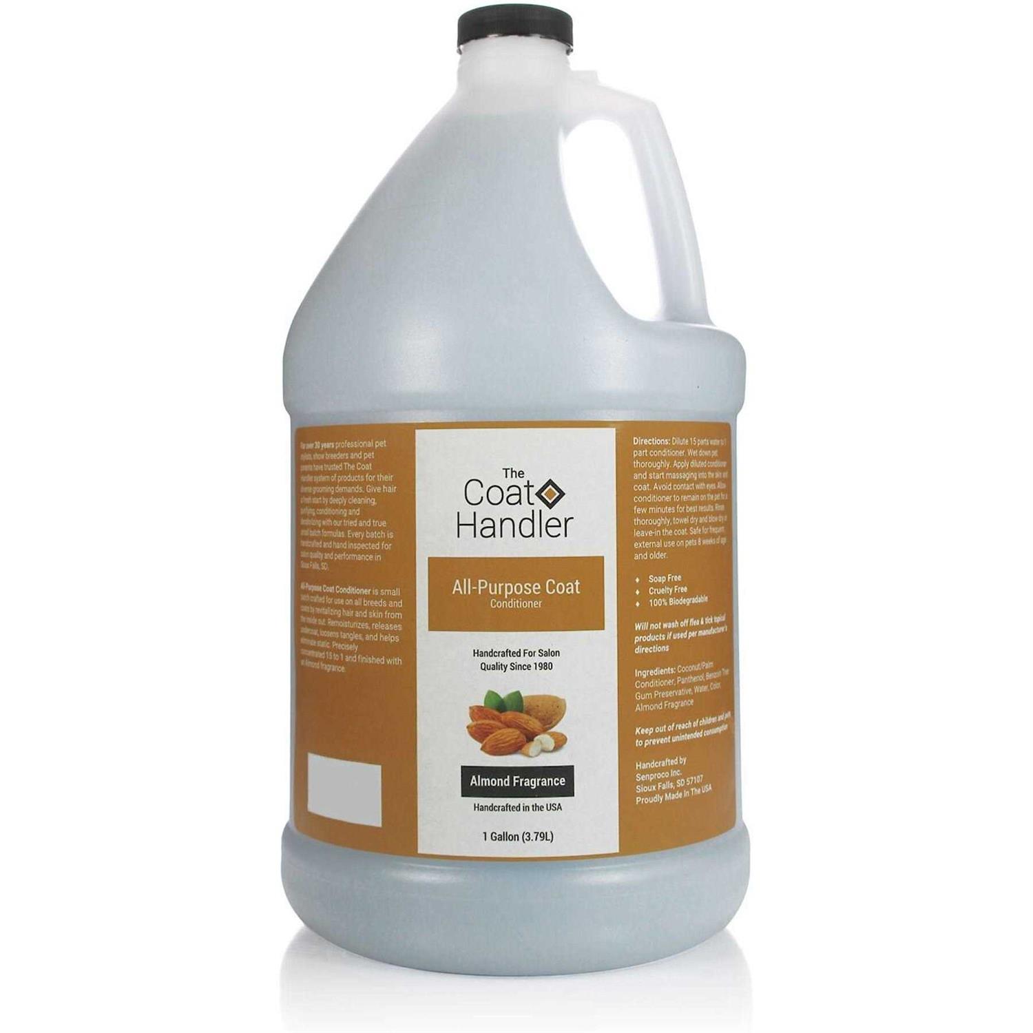 The Coat Handler All-Purpose Coat Dog Conditioner, 1 Gallon - Pet Supplies online store