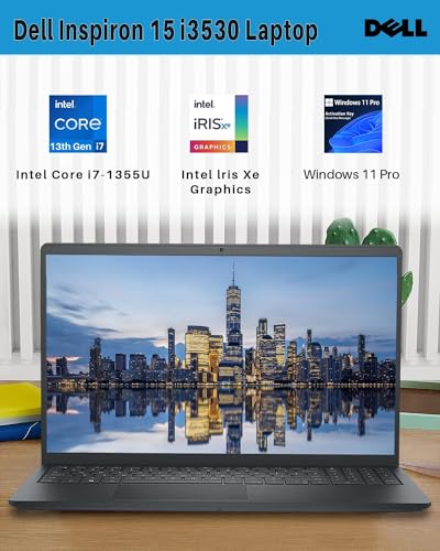 Dell 2024 Inspiron 15 3530 Touchscreen Business Laptop Computer, 15.6