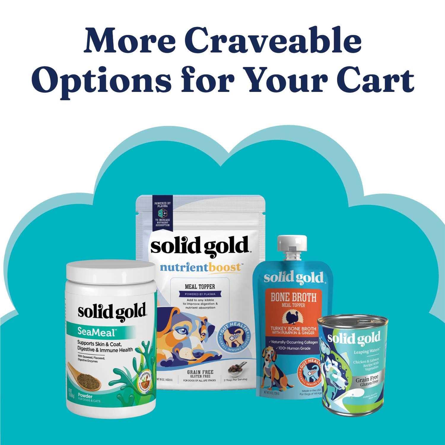 Solid Gold Holistique Blendz Oatmeal Fish Dry Dog Food - Pet Supplies online store