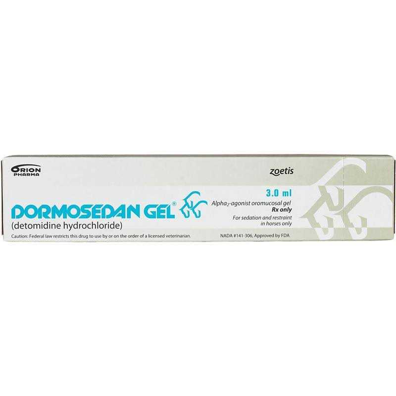 Dormosedan 3.0 ml Gel for Horse - Pet Supplies online store
