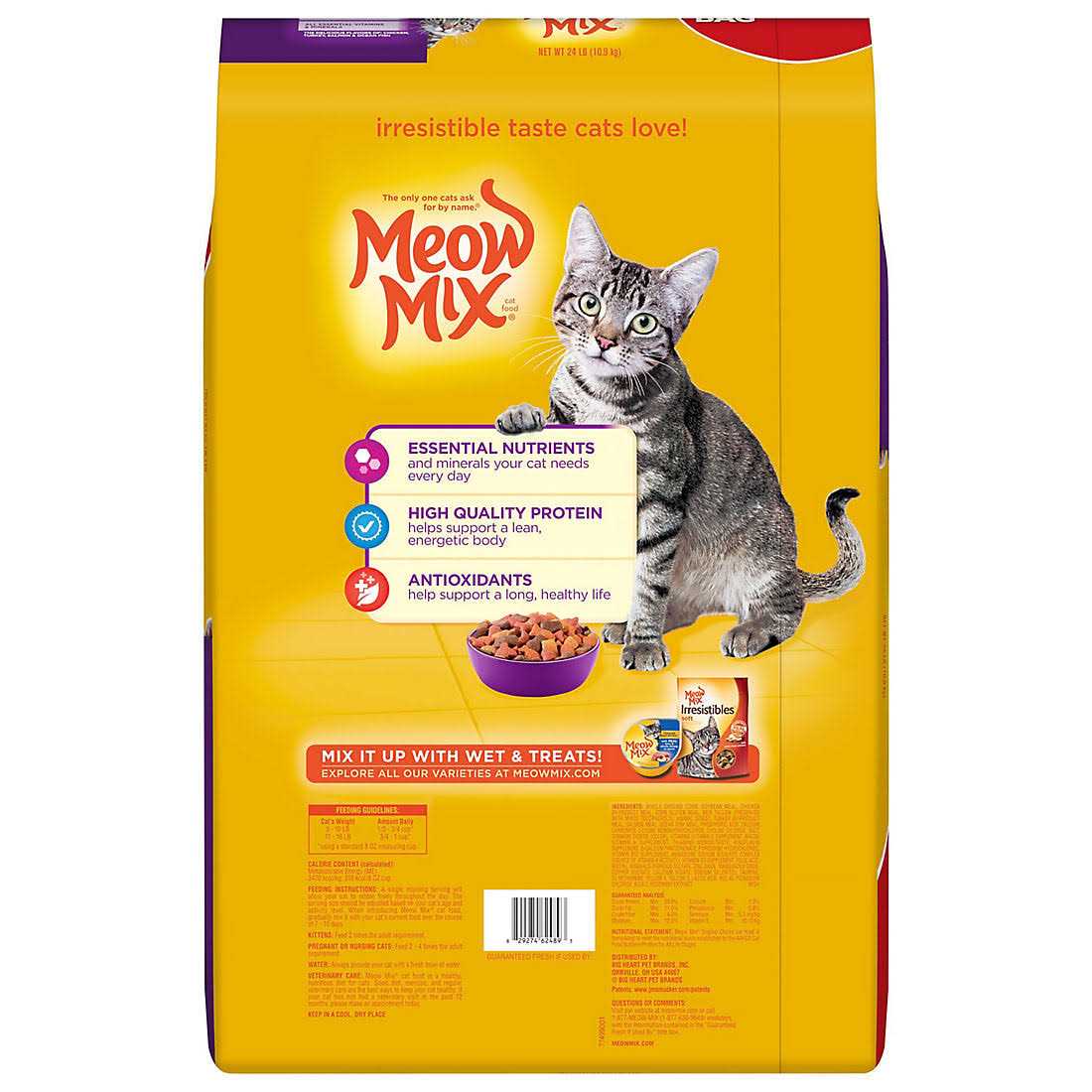Meow Mix Original Choice Cat Food - Pet Supplies online store