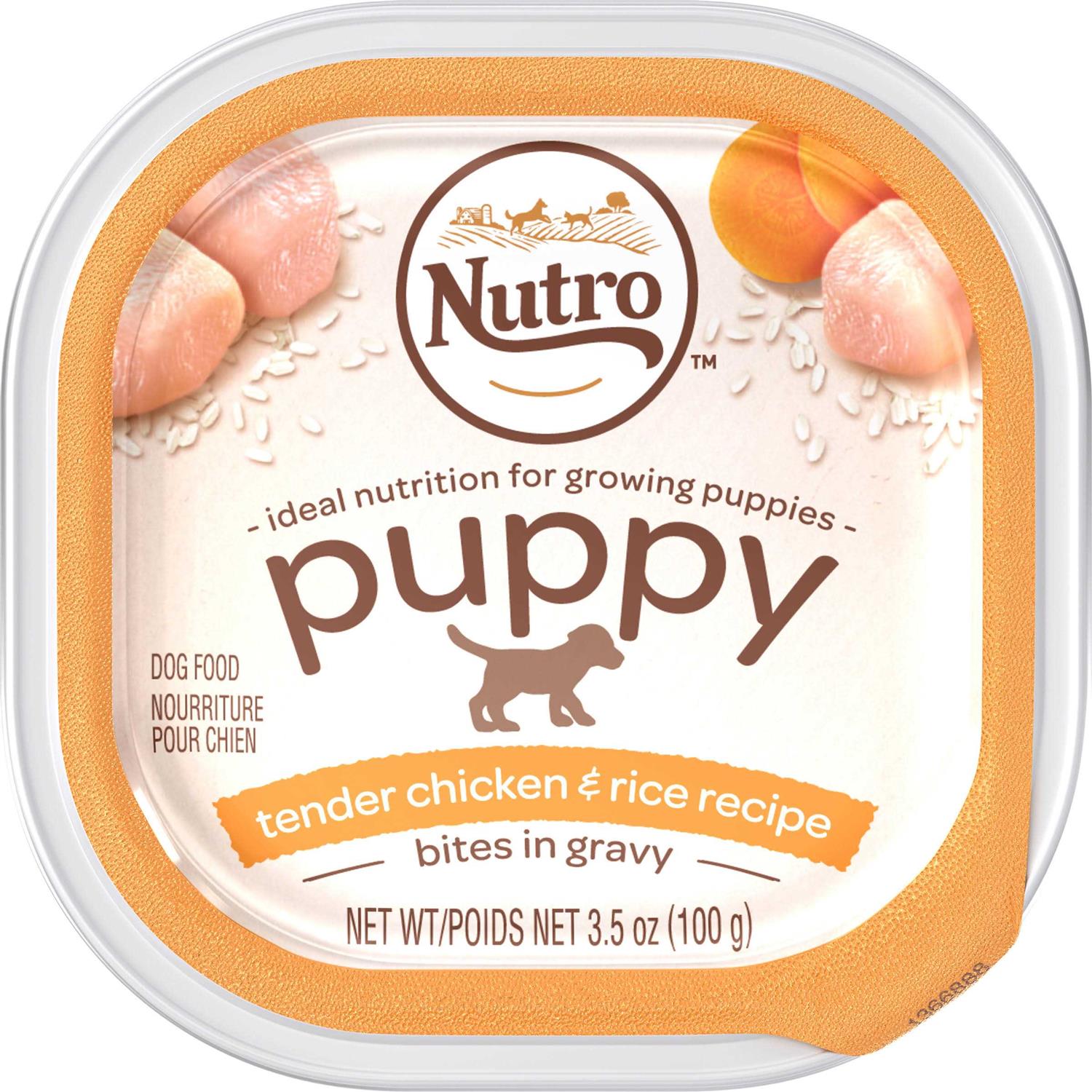 Nutro Grain Free Bites in Gravy Puppy Wet Dog Food Tender Chicken - Pet Supplies online store