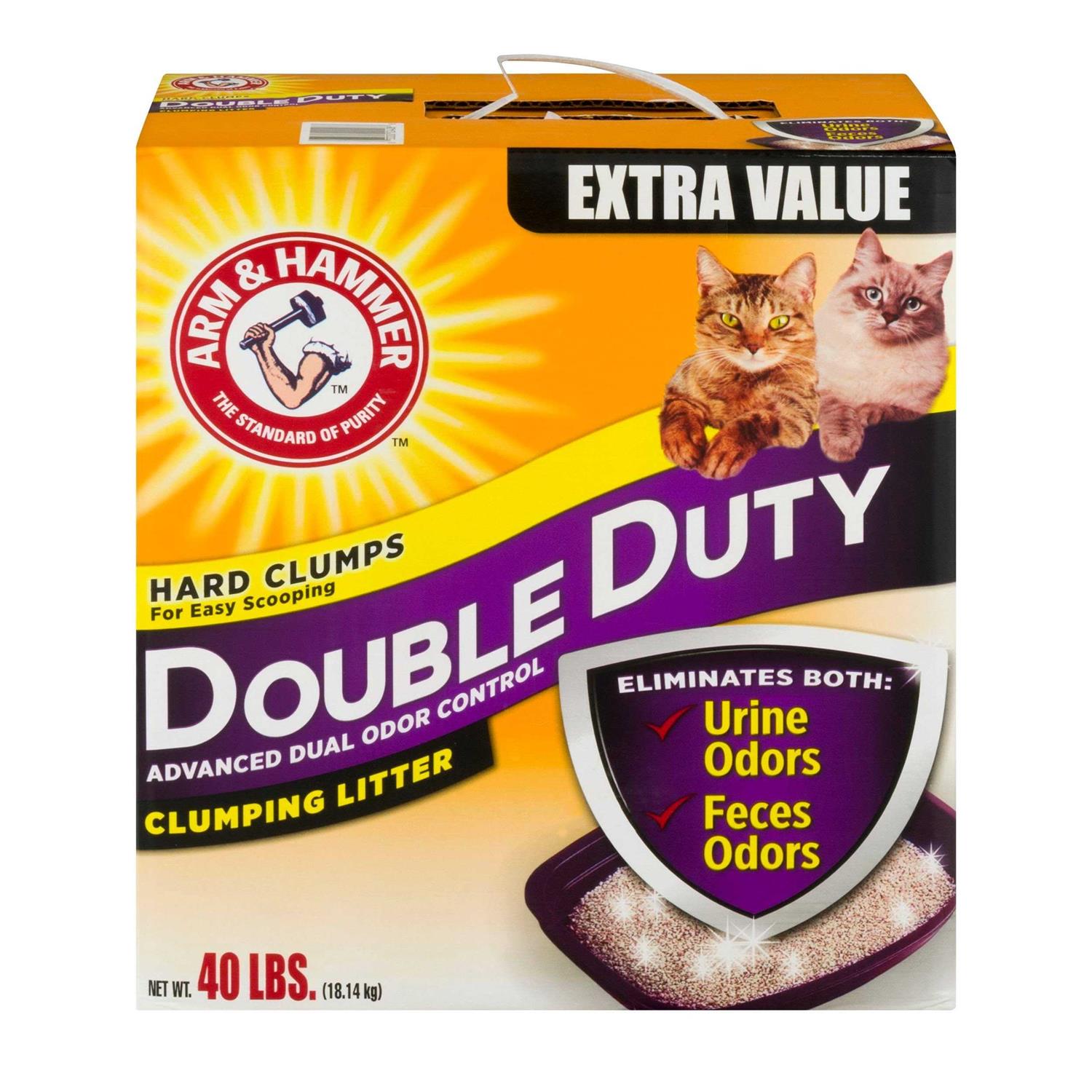 Arm Hammer Double Duty Clumping Litter - Pet Supplies online store