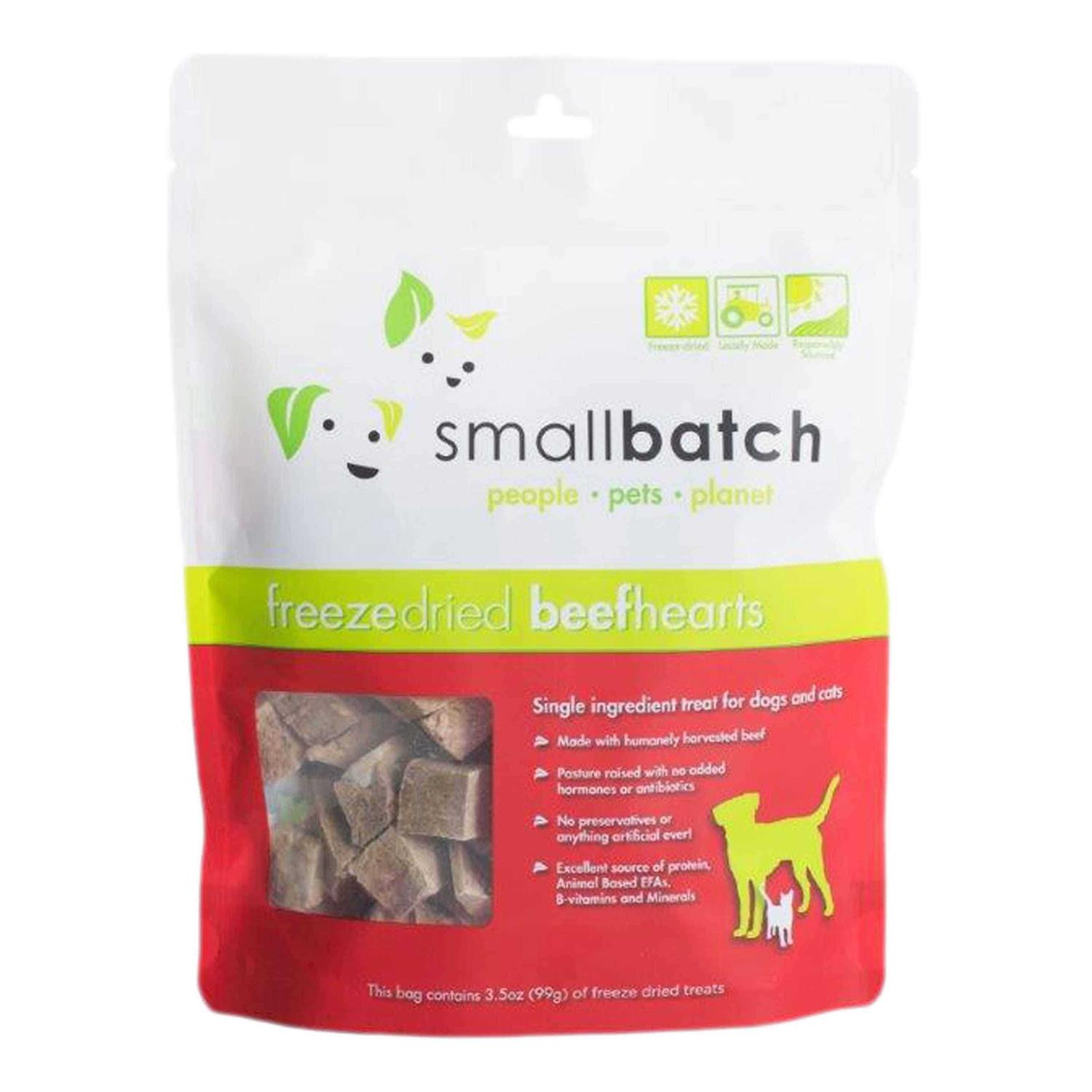 Smallbatch Freeze Dried Hearts - Pet Supplies online store