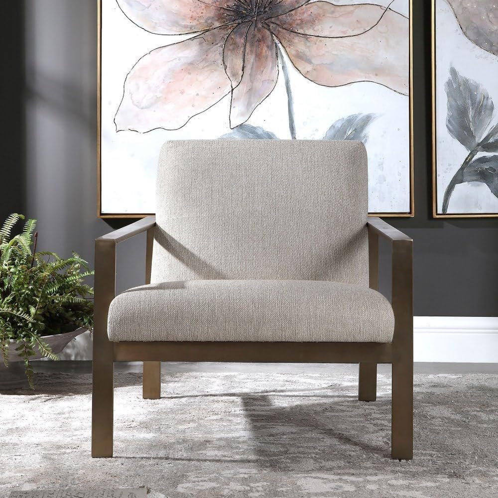 Uttermost 23525 Wills Accent Chair
