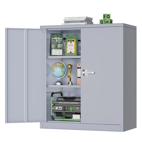 Greenvelly Metal Storage Cabinet with Wheels, 72