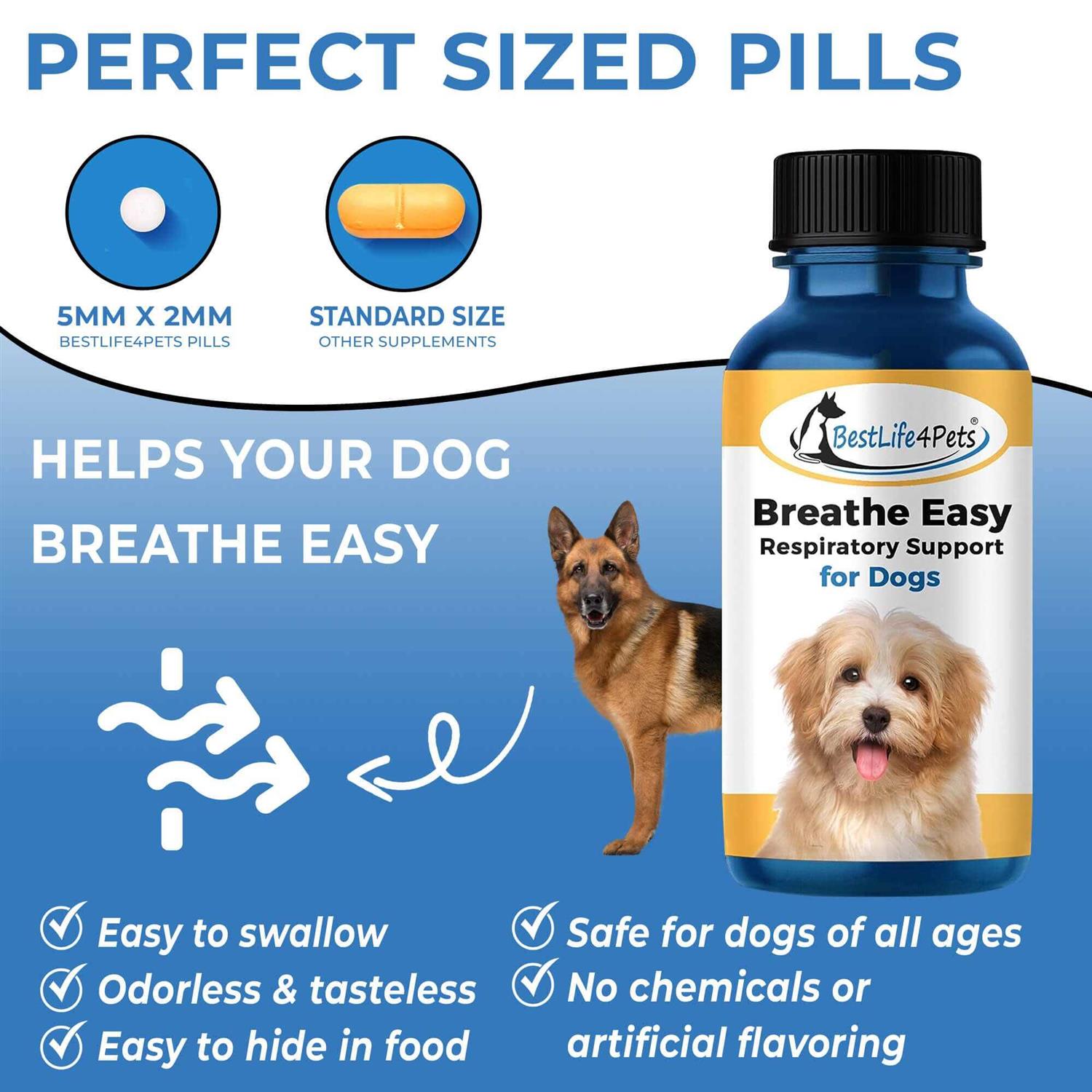 BestLife4Pets Breathe Easy for Dogs - Pet Supplies online store