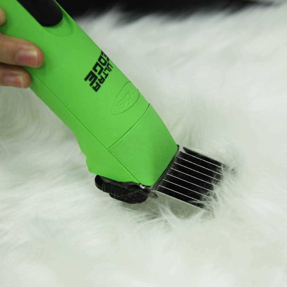 Shernbao Professional Animal Stainless Steel Clip Attachment Guide Comb Set for A5 style Detachable Blade Pet, Dog, Cat, and Horse Clippers - Pet Supplies online store