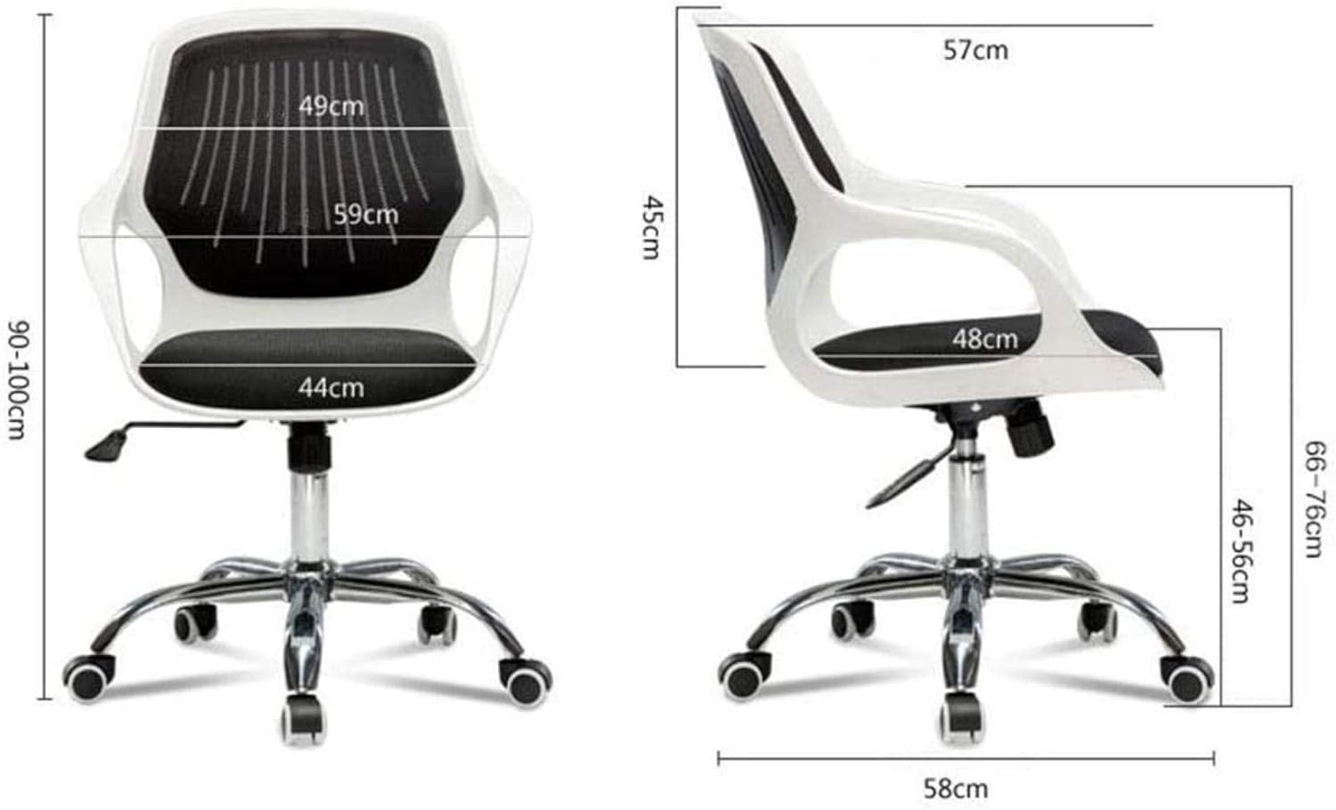 Office Chair Gaming Chair Computer Chairs Executive Swivel Chair with Arms Lifting Tilting Mid-Back Managers Chair for Living Rooms Restaurants Administrative Offices Meeting Rooms