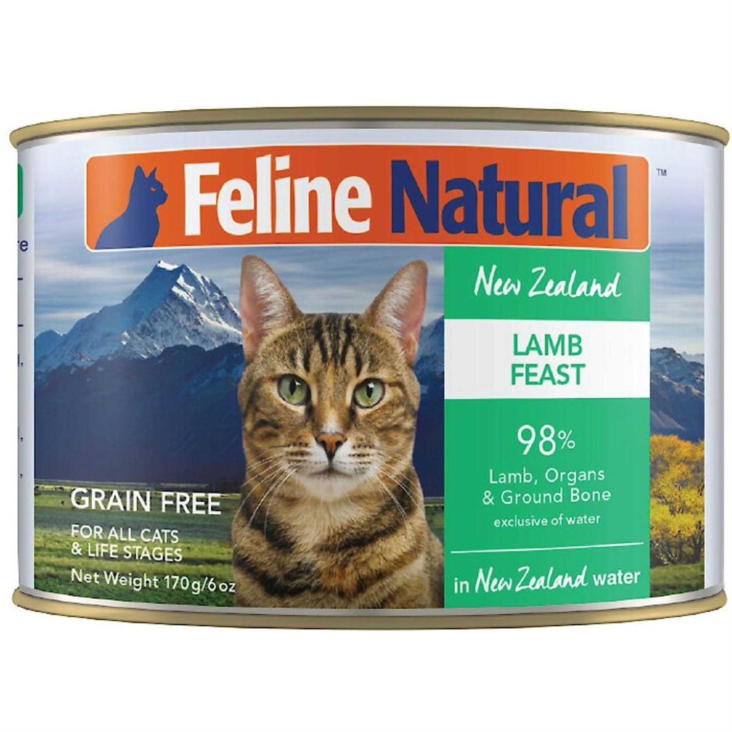 Feline Natural Canned Chicken & Lamb Feast Cat Food - Pet Supplies online store