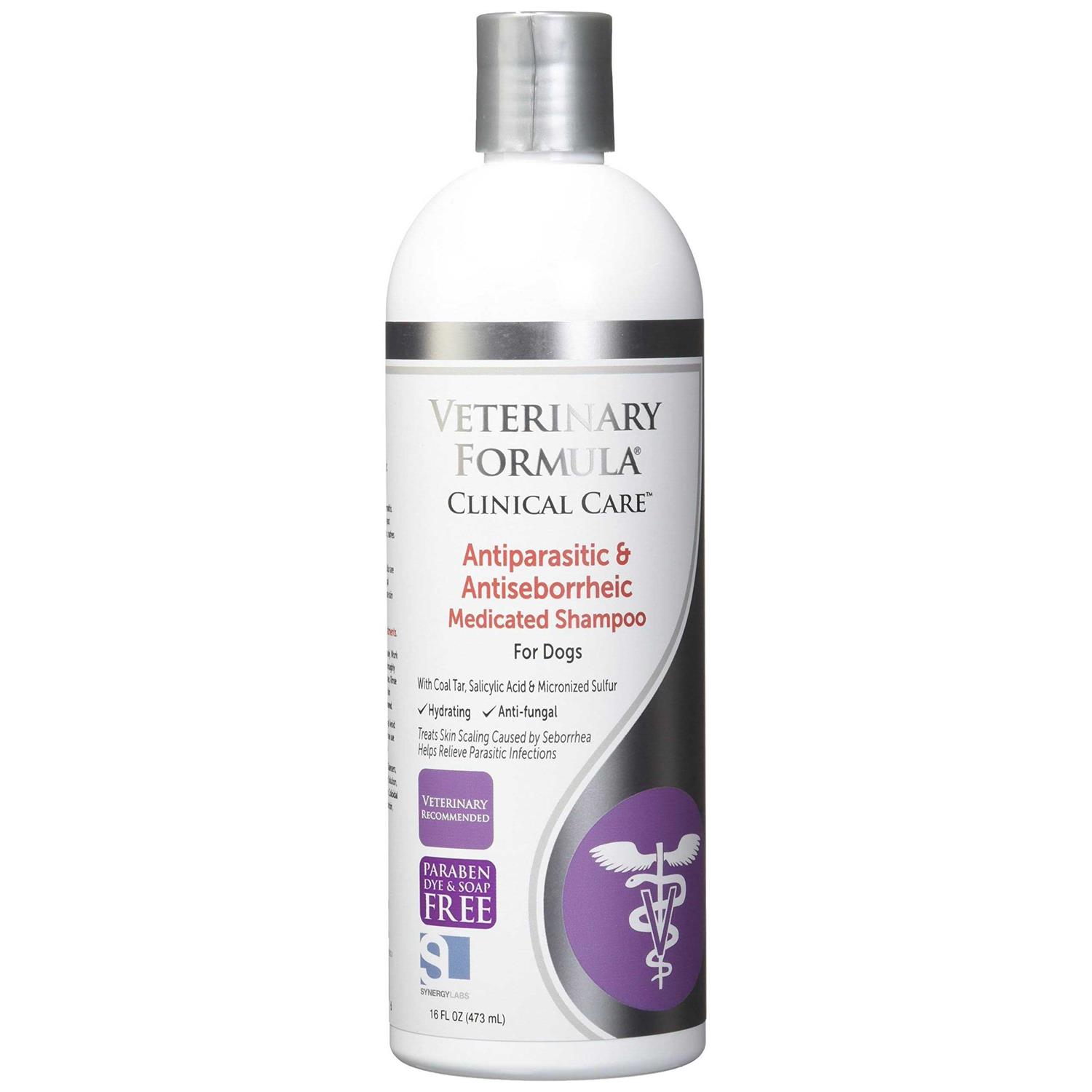 Veterinary Formula Clinical Care Antiparasitic & Antiseborrheic Medicated Shampoo - Pet Supplies online store