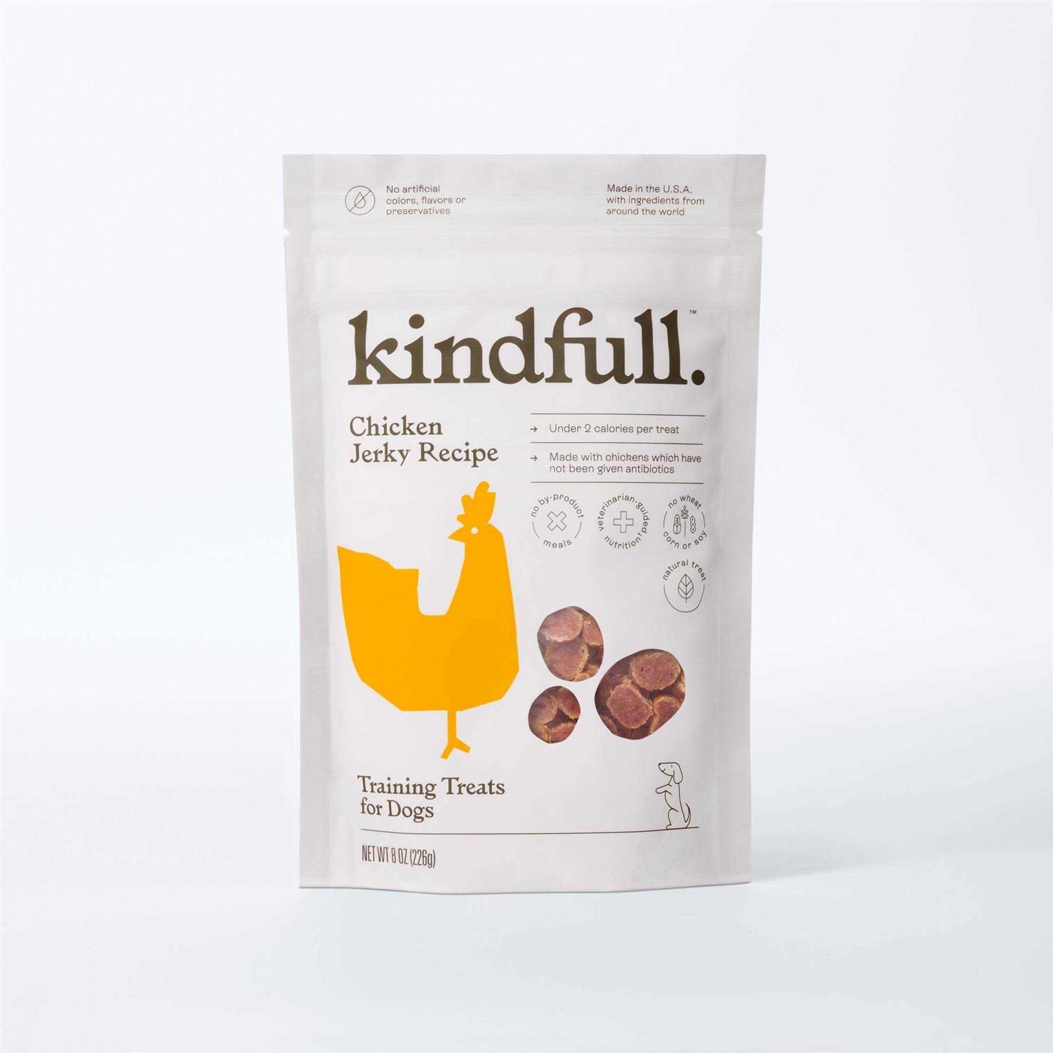 Kindfull Chicken Jerky Recipe Dog Treats - Pet Supplies online store