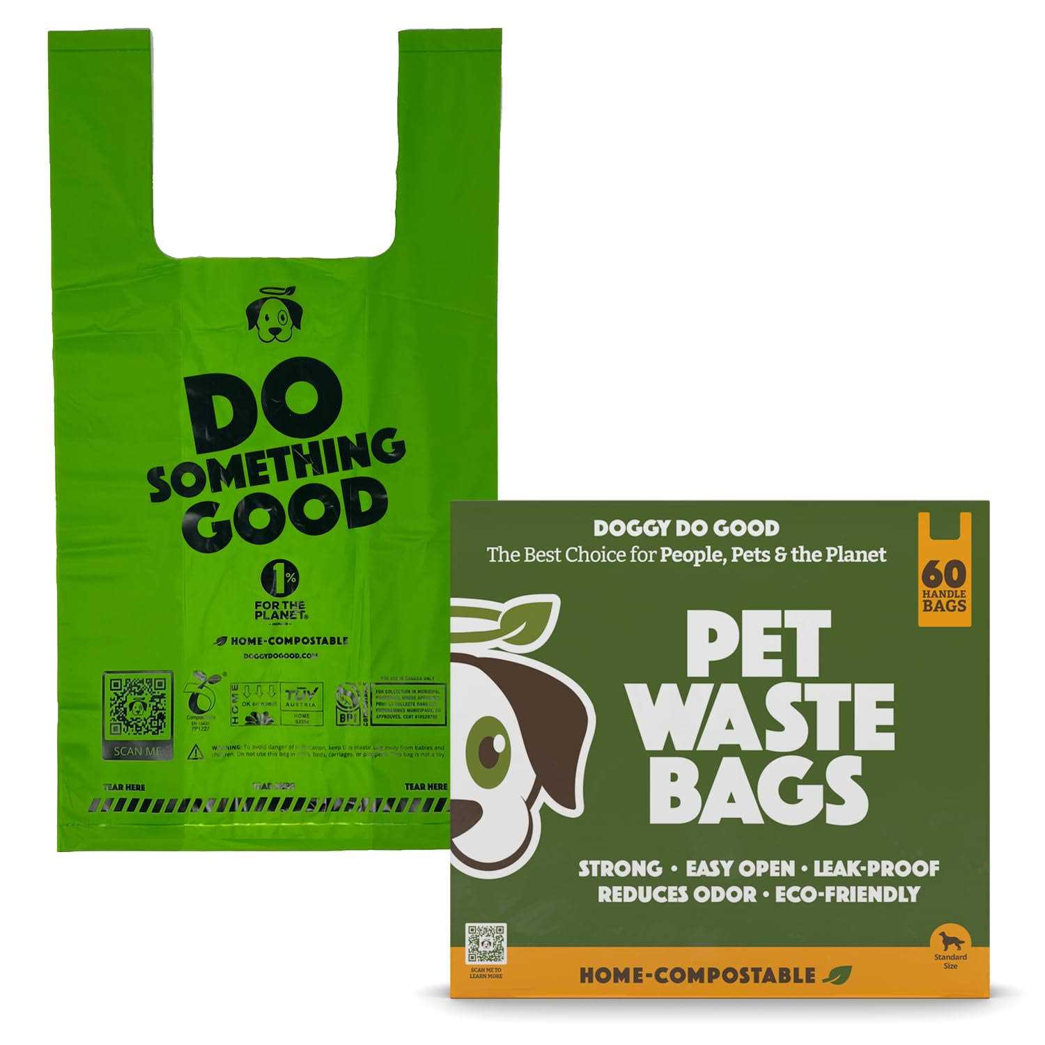 Doggy Do Good Poop Bags Dog Waste Bags Unscented - Pet Supplies online store