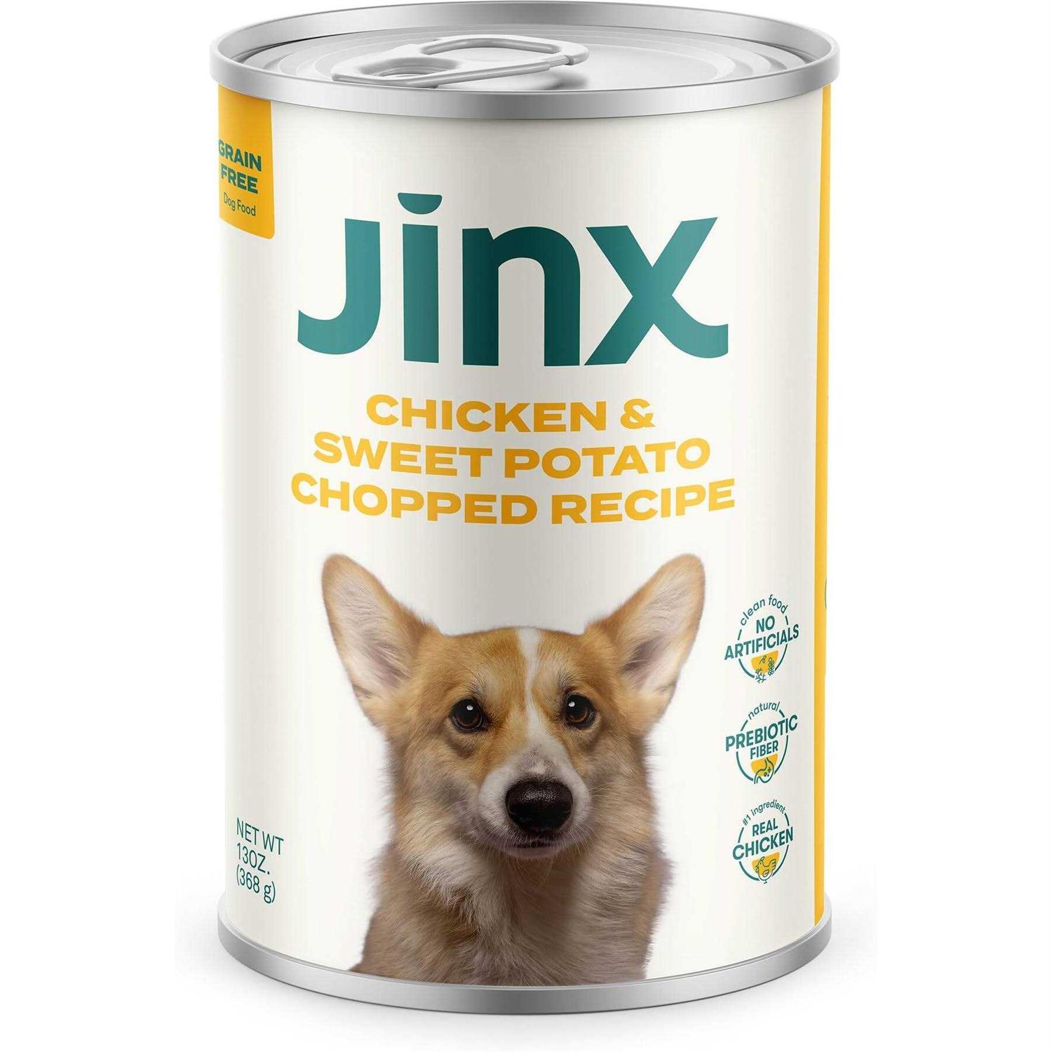 Jinx Grain-Free Sweet Potato Chopped Recipe Wet Dog Food - Pet Supplies online store