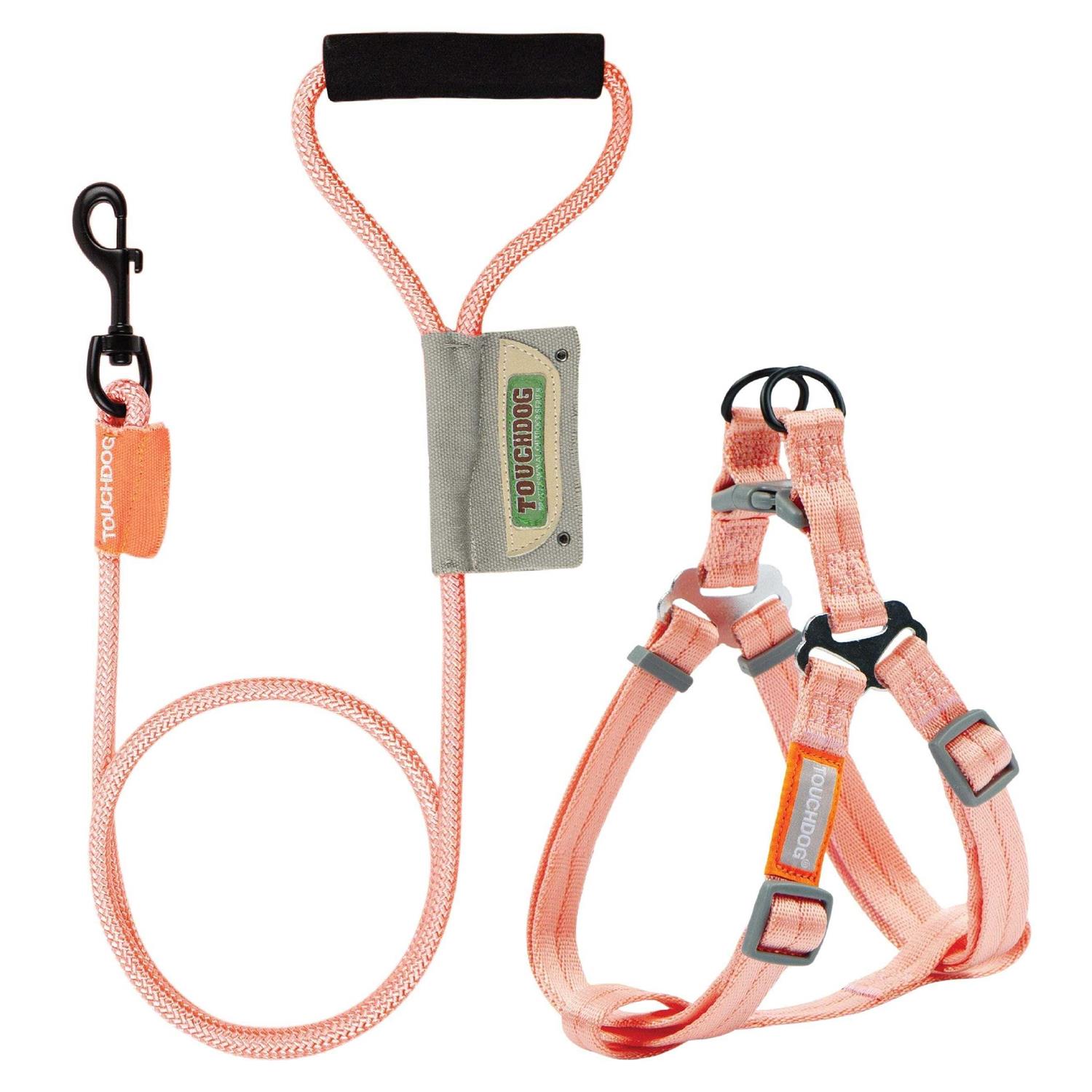 Touchdog Macaron 2-in-1 Durable Nylon Dog Harness and Leash - Pet Supplies online store