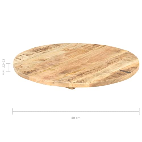 Round Table Top, Dining Table Top Replacement Table Tops Travel Trailer Table Desk Table Top Only Suitable for Bedroom Living Room Offices Kitchen 15.7