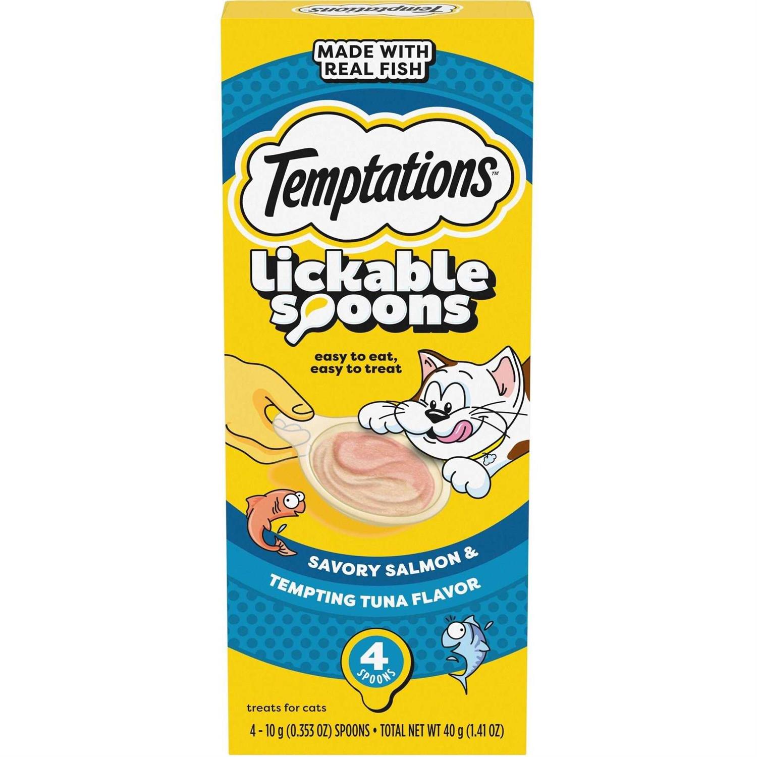 Temptations Lickable Spoons Cat Treats - Pet Supplies online store