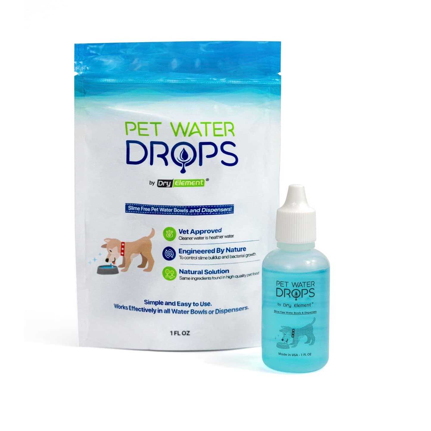 Dry Element Pet Water Drops Dog and Cat Water Additive for Dental and Oral Care - Pet Supplies online store