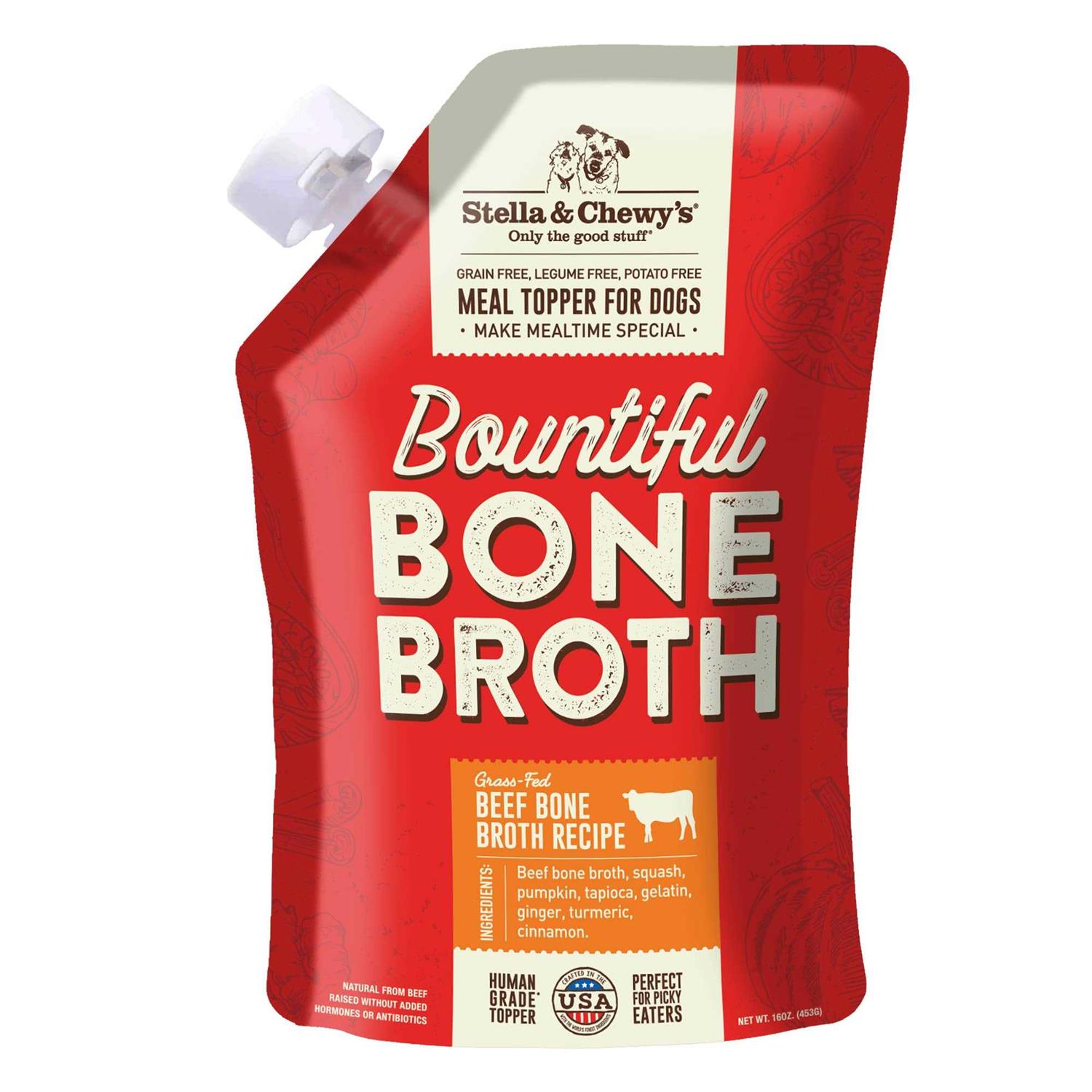 Stella & Chewy's Bountiful Bone Broth Beef - Pet Supplies online store