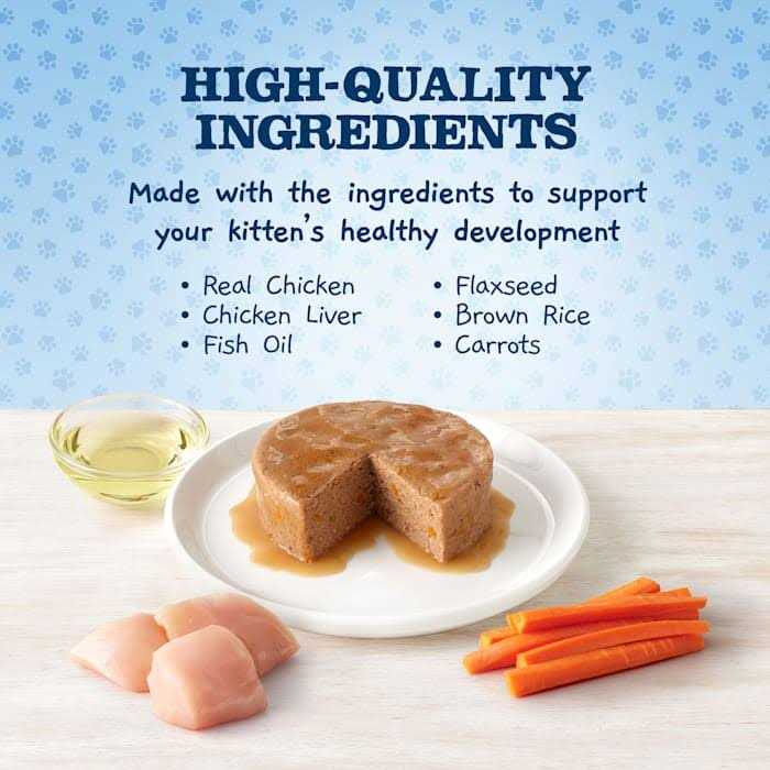 Blue Buffalo Baby Blue Wet Kitten Food Healthy Growth Formula Chicken - Pet Supplies online store