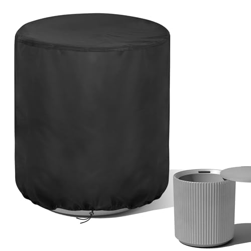 Patio Cool Bar Table Cover for Veradek Outdoor Cooler Side Table Cover, Waterproof Round Cover for Outdoor Side Table, Outdoor Patio Bar, Portable Bar,Ice Chest (18.5” D x 20” H)