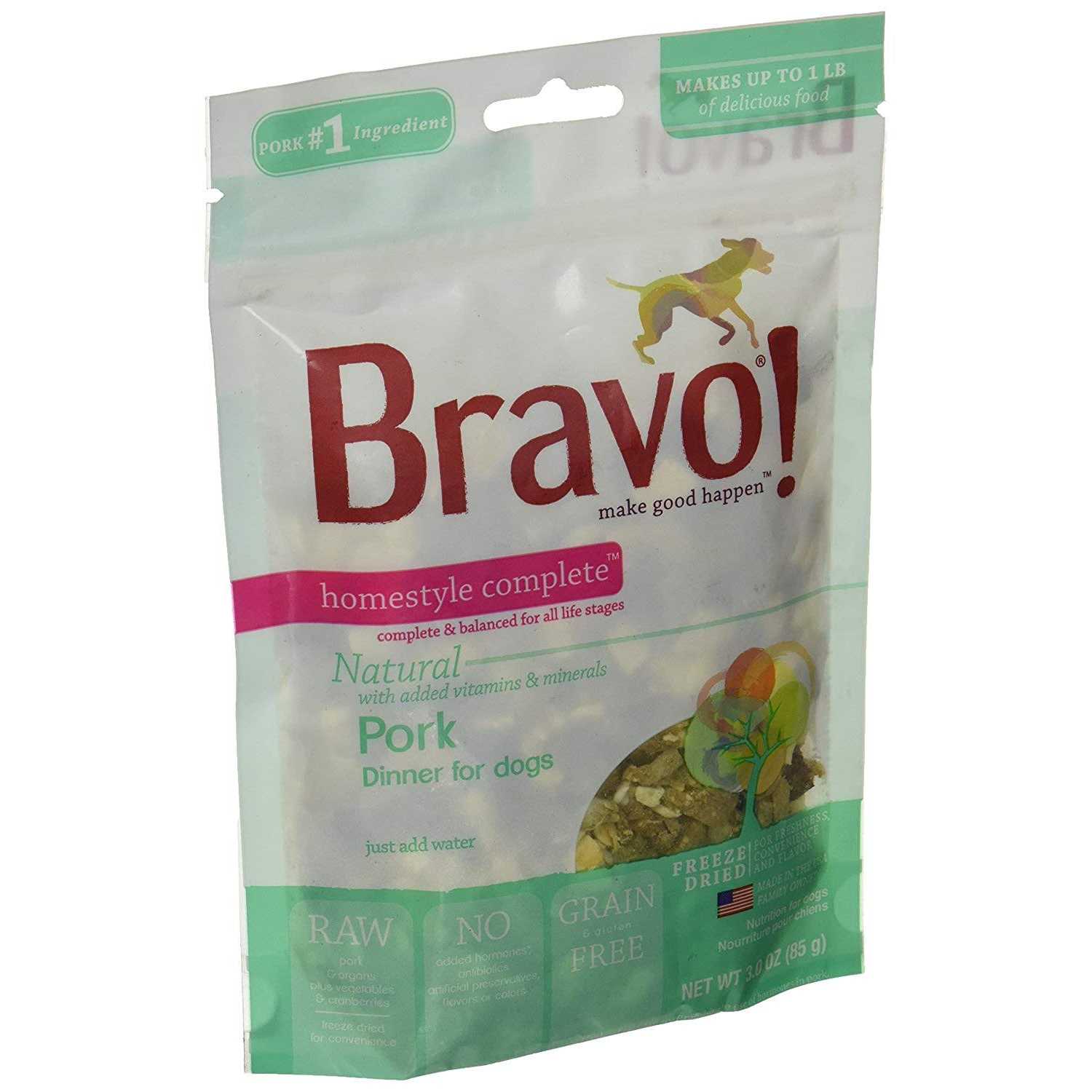 Bravo! Homestyle Complete Turkey Dinner Freeze-Dried Dog Food - Pet Supplies online store