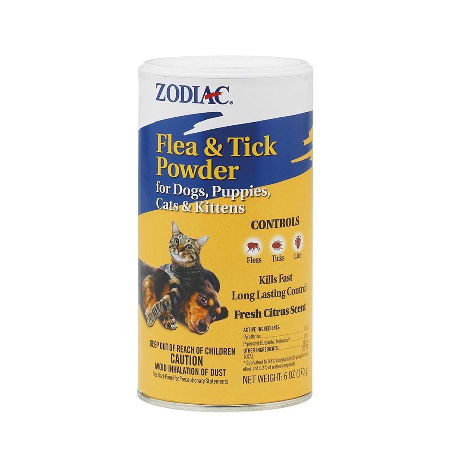 Zodiac Flea & Tick Powder for Dogs - Pet Supplies online store