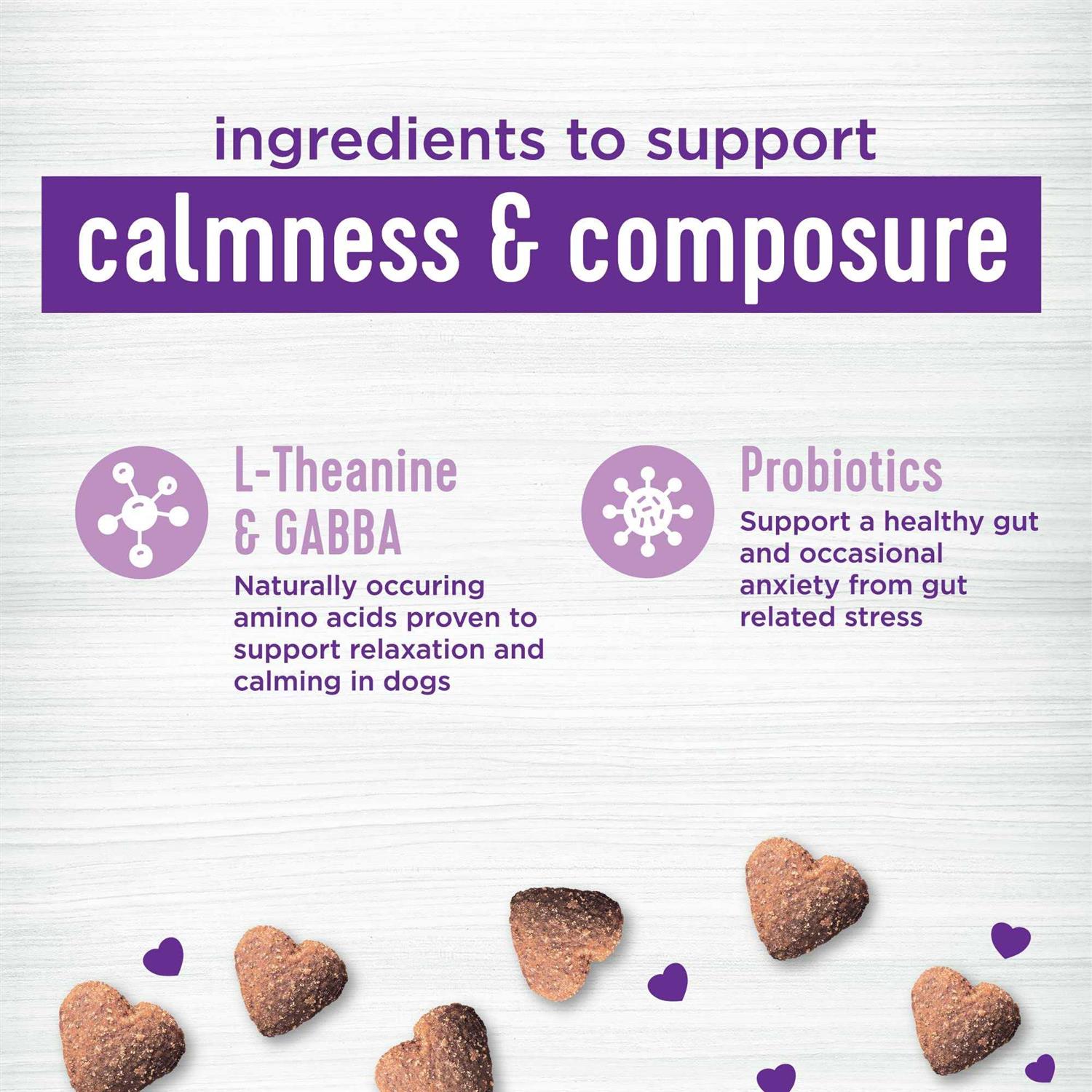 Wellness Tasty Cheese Flavored Soft Chews Calming Supplements for Dogs - Pet Supplies online store