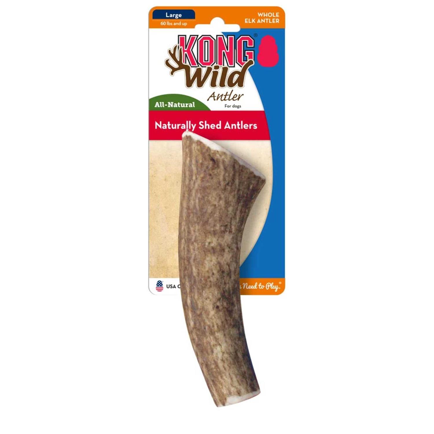 Kong Whole Wild Elk Antler - Pet Supplies online store