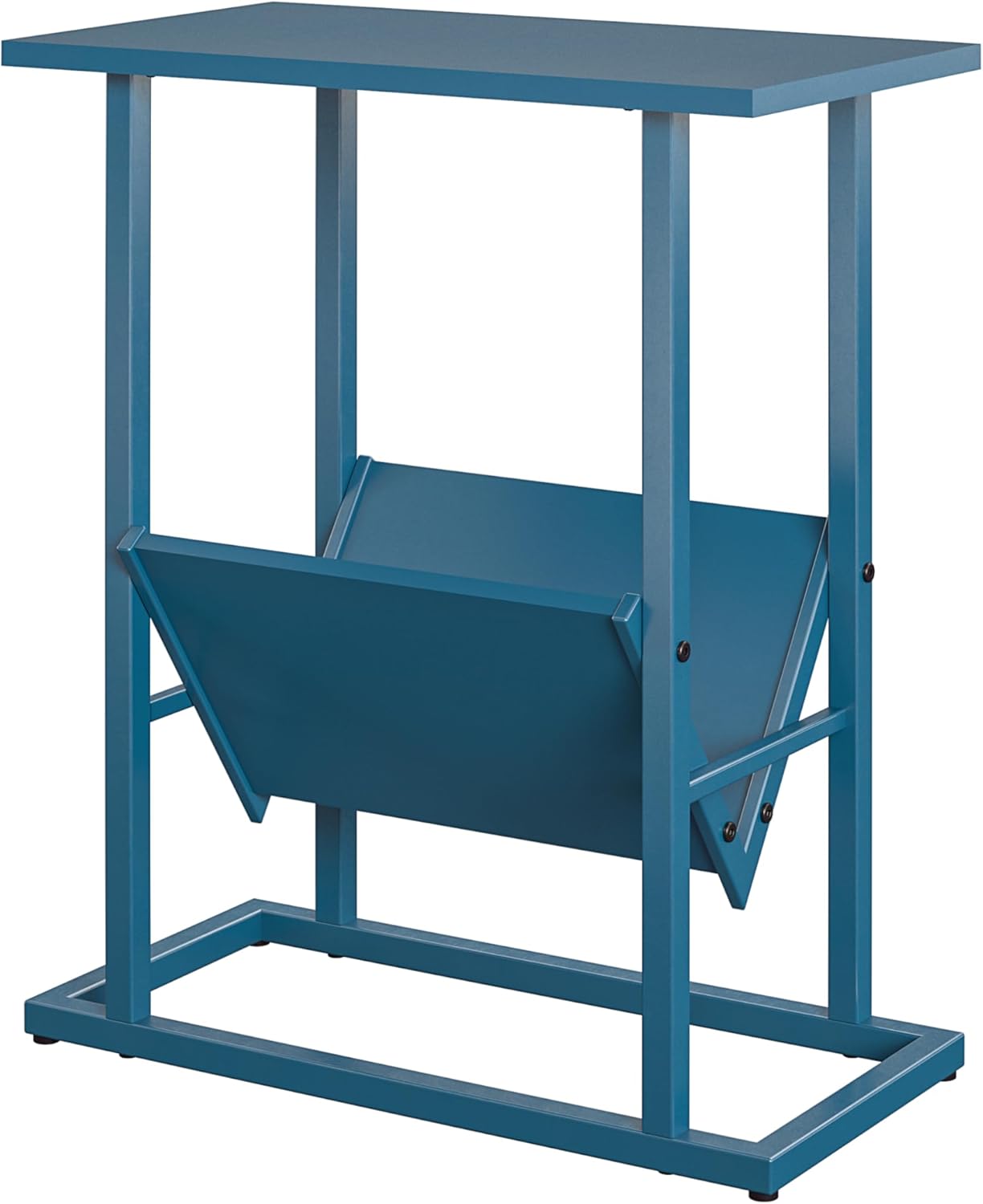 Novogratz Regal End Table, Blue