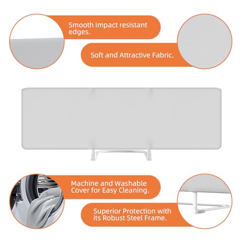 Crib Rail for Kids, Toddler Bed Rail, Lightweight Portable Toddler Bed Rail, Foldable, Suggested InstallationFor Single, Double, Full, King, (47 Inch, 1 Piece Set)