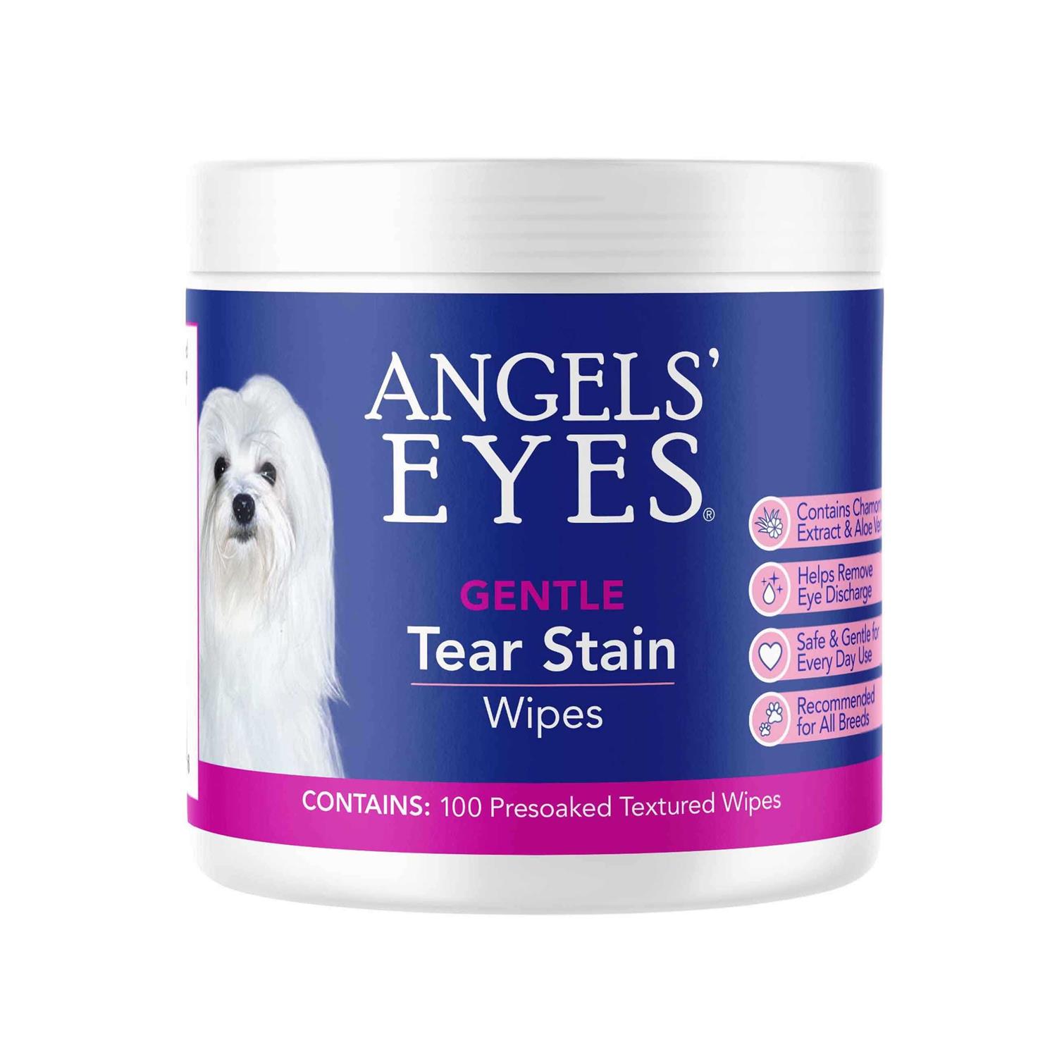 Angels Eyes Gentle Tear Stain Wipes - Pet Supplies online store