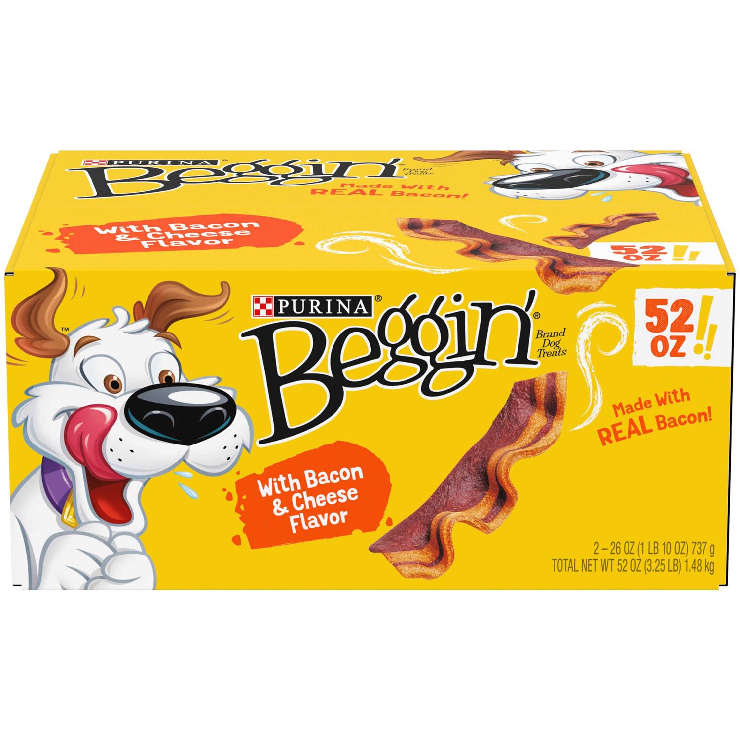 Purina Beggin' Strips Dog Dog Treats Bacon and - Pet Supplies online store