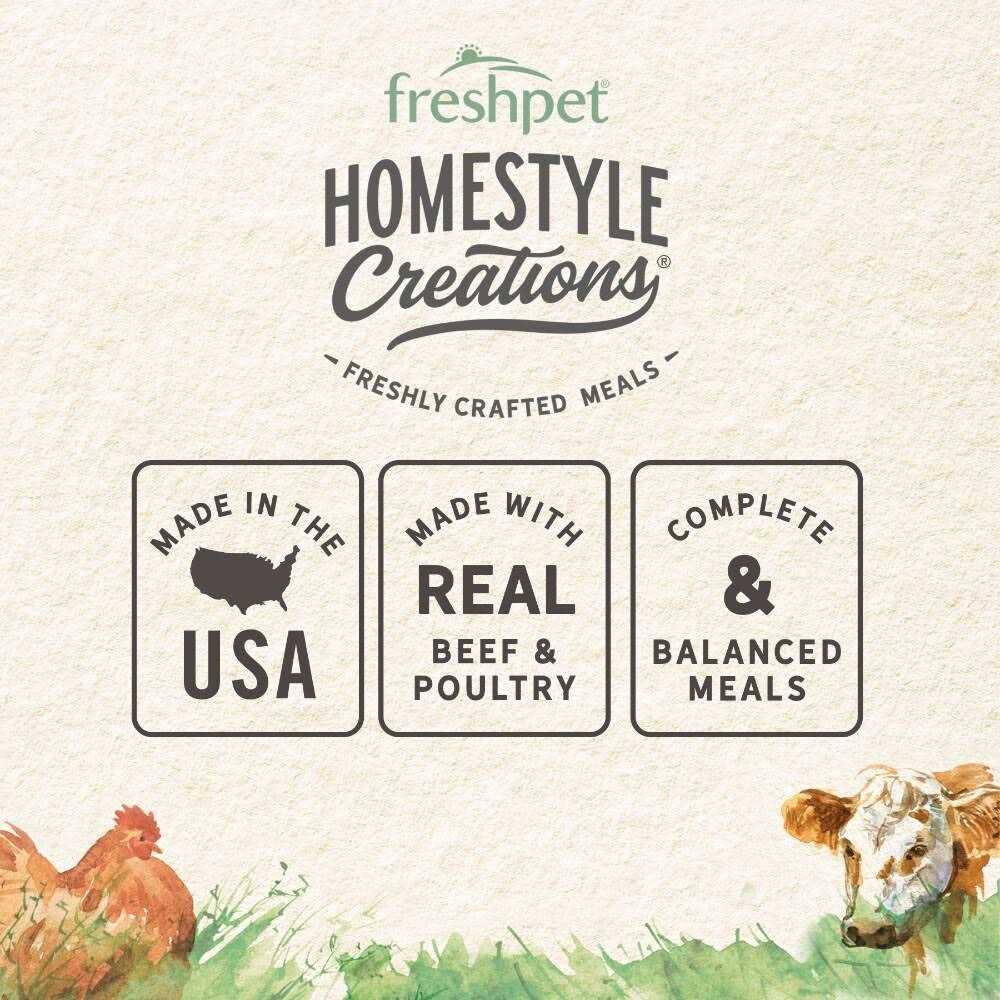 Freshpet Homestyle Creations Beef Chicken & Turkey Dog Food - Pet Supplies online store