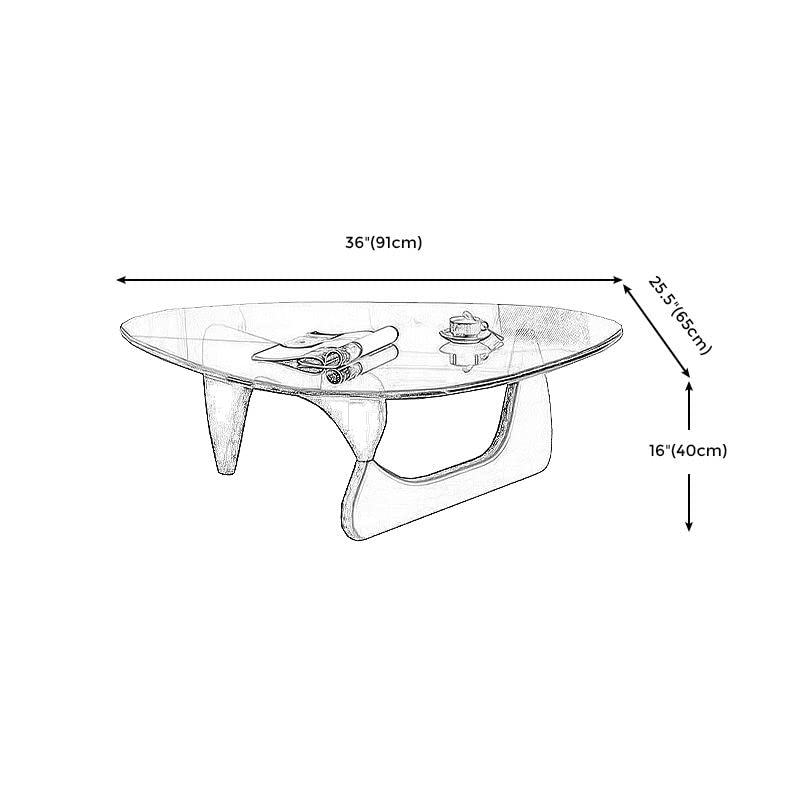 CraftThink Coffee Table, Modern 11.7