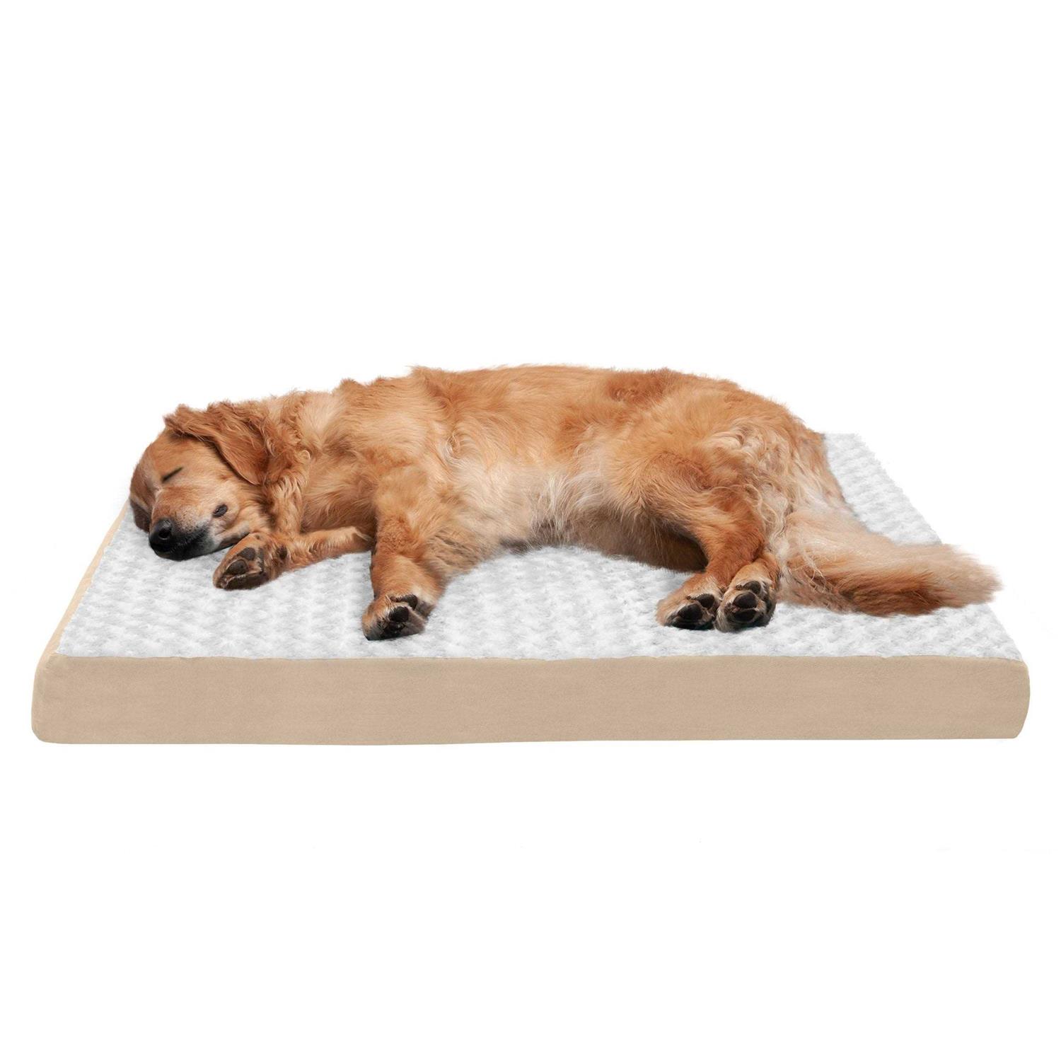 FurHaven Pet Ultra Plush Deluxe Orthopedic Bed - Pet Supplies online store