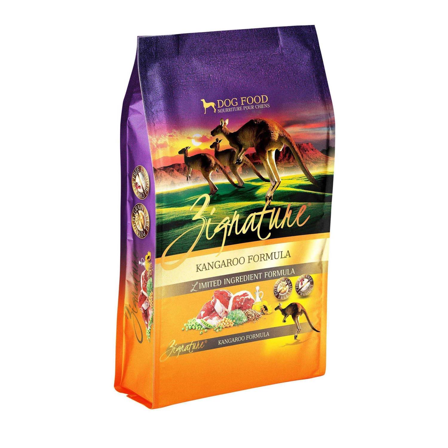 Zignature Kangaroo Limited Ingredient Formula Dry Dog Food - Pet Supplies online store
