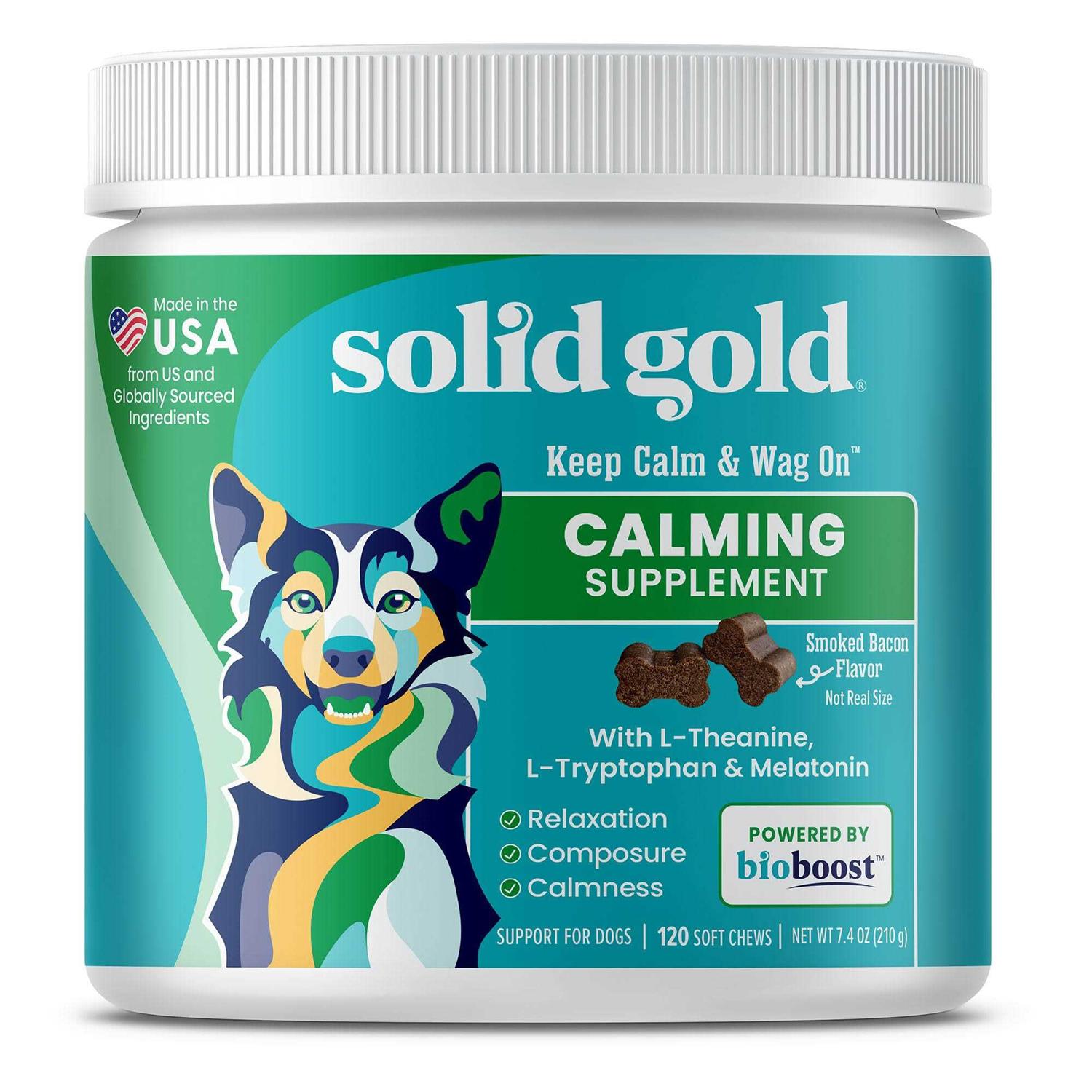 Solid Gold Keep Calm and Wag On - Pet Supplies online store