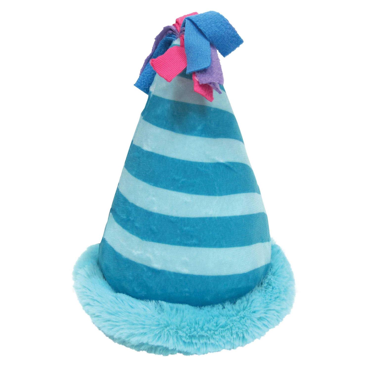 fouFIT Birthday Hat Crinkle Plush Dog Toy - Pet Supplies online store