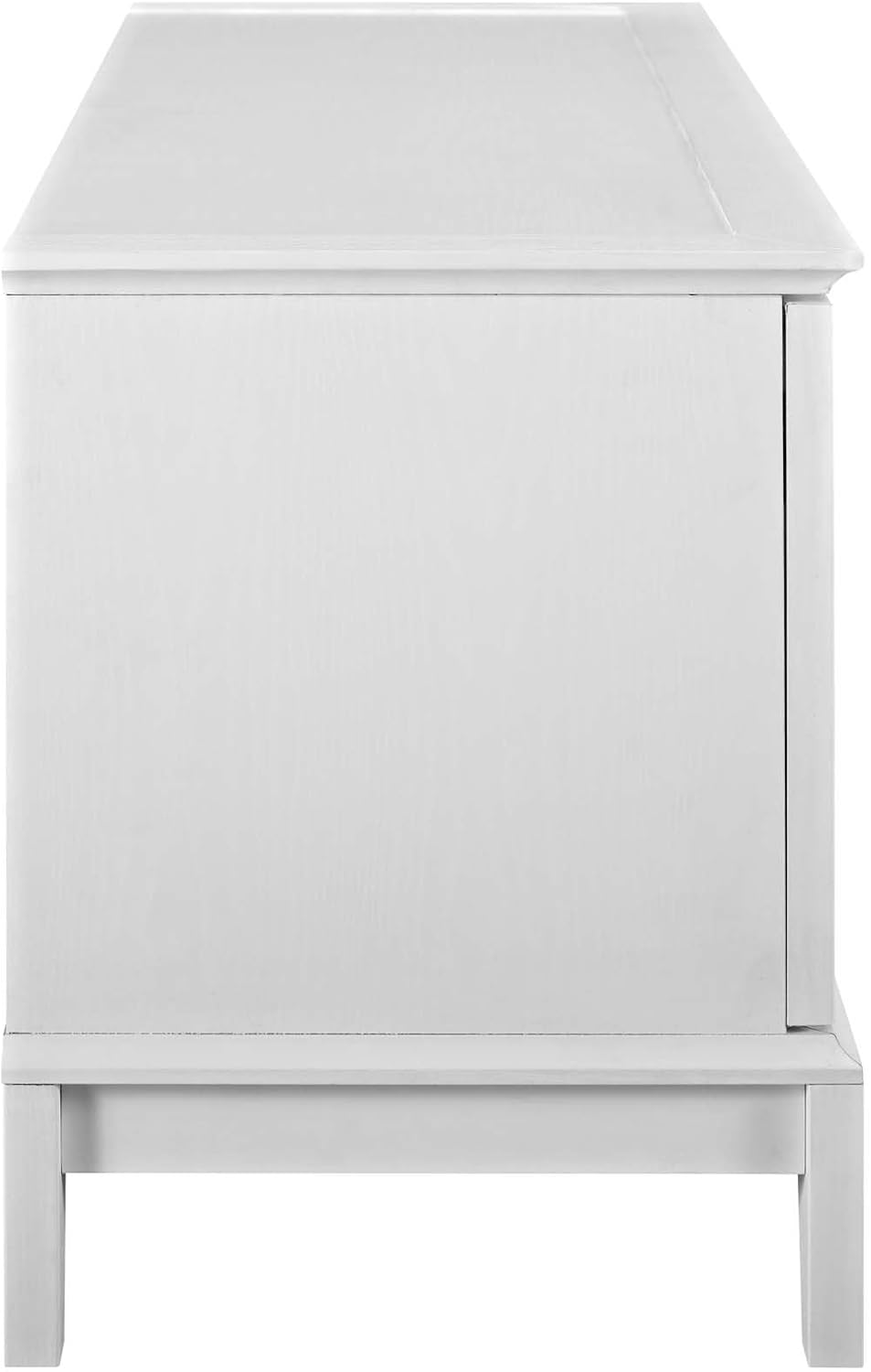 Modway Isle Coastal Contemporary 47 Inch TV Stand in White