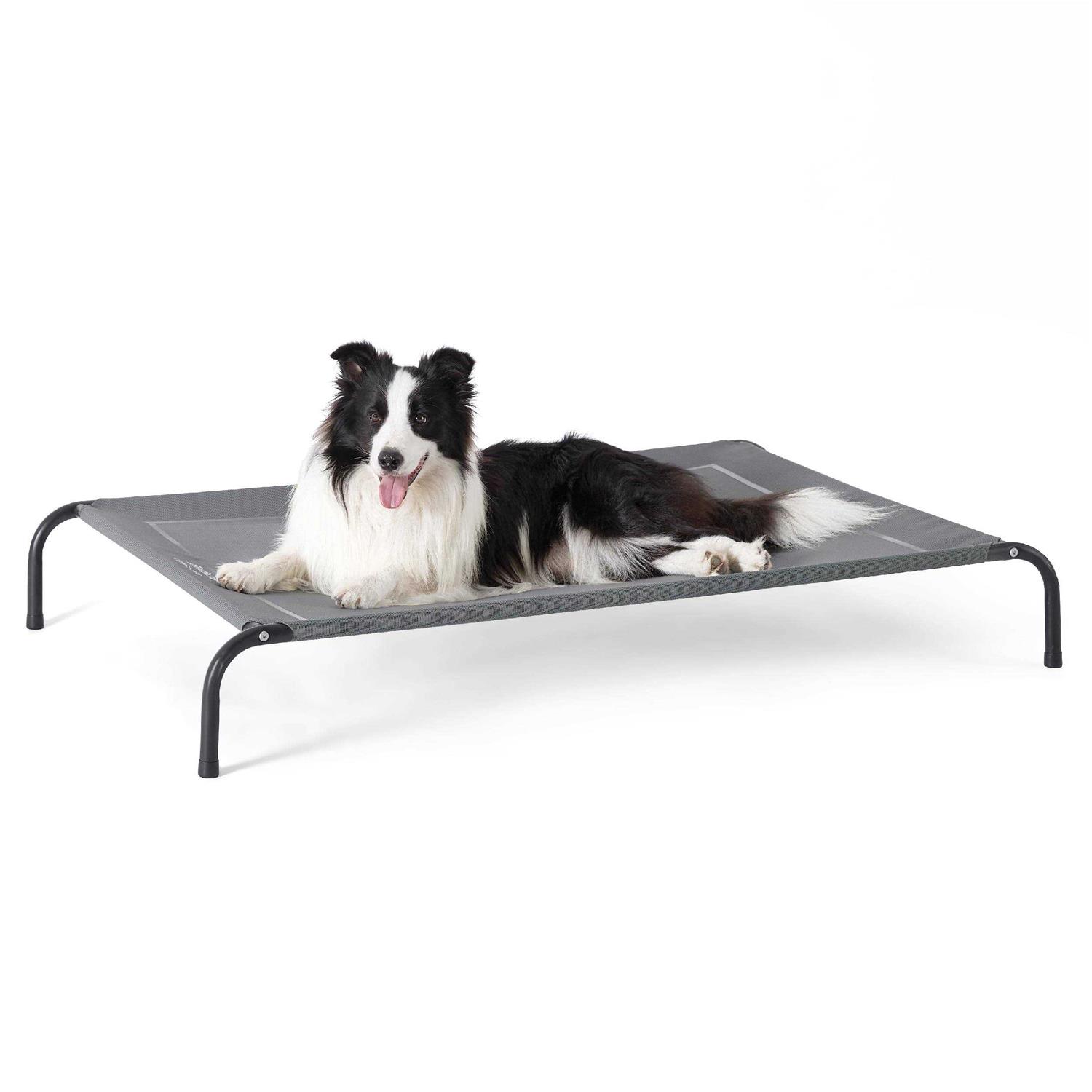 Bedsure Large Elevated Cooling Outdoor Dog Bed Raised Dog Cots Beds for Large Dogs - Pet Supplies online store