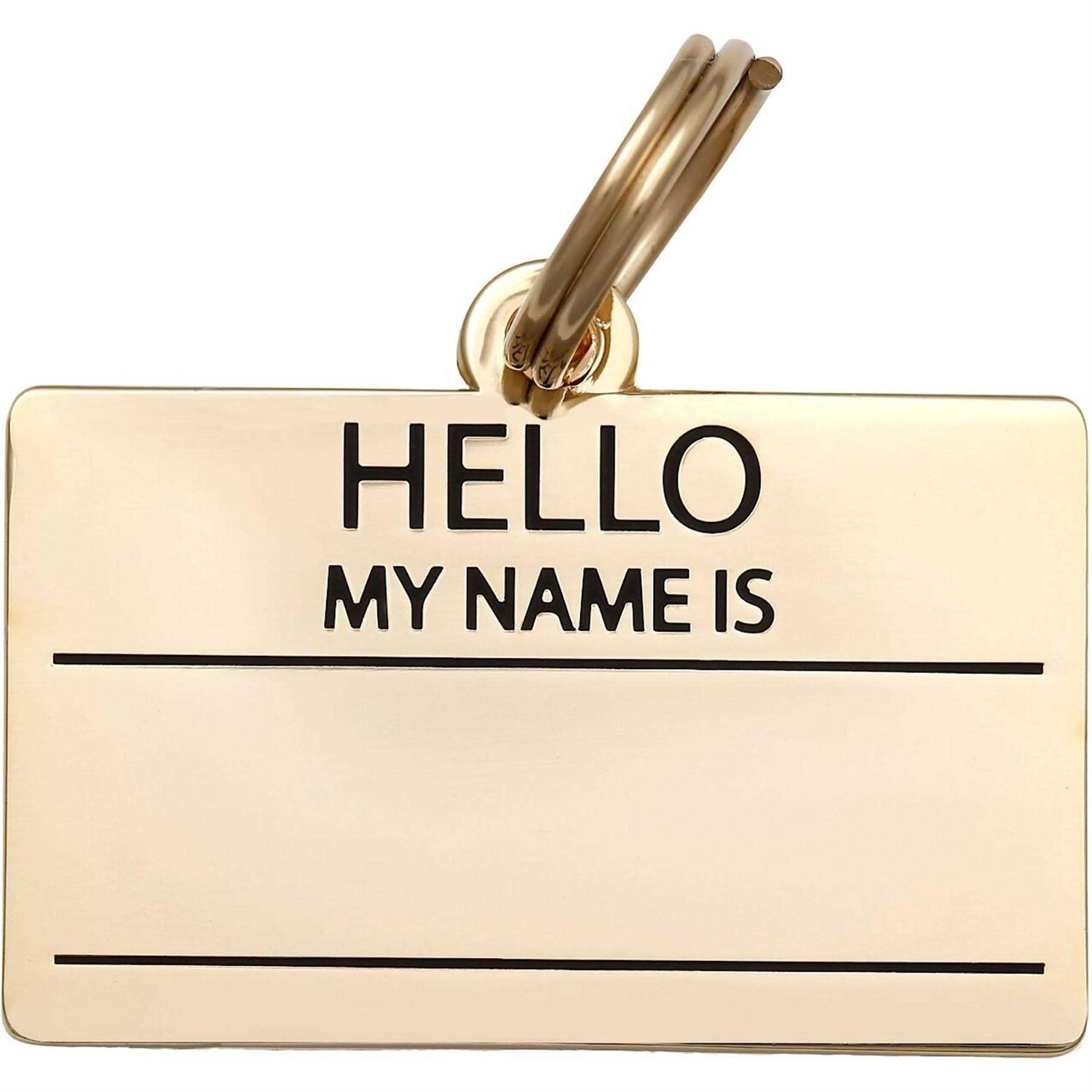 Two Tails Pet Company Hello My Name is ID Tag - Pet Supplies online store