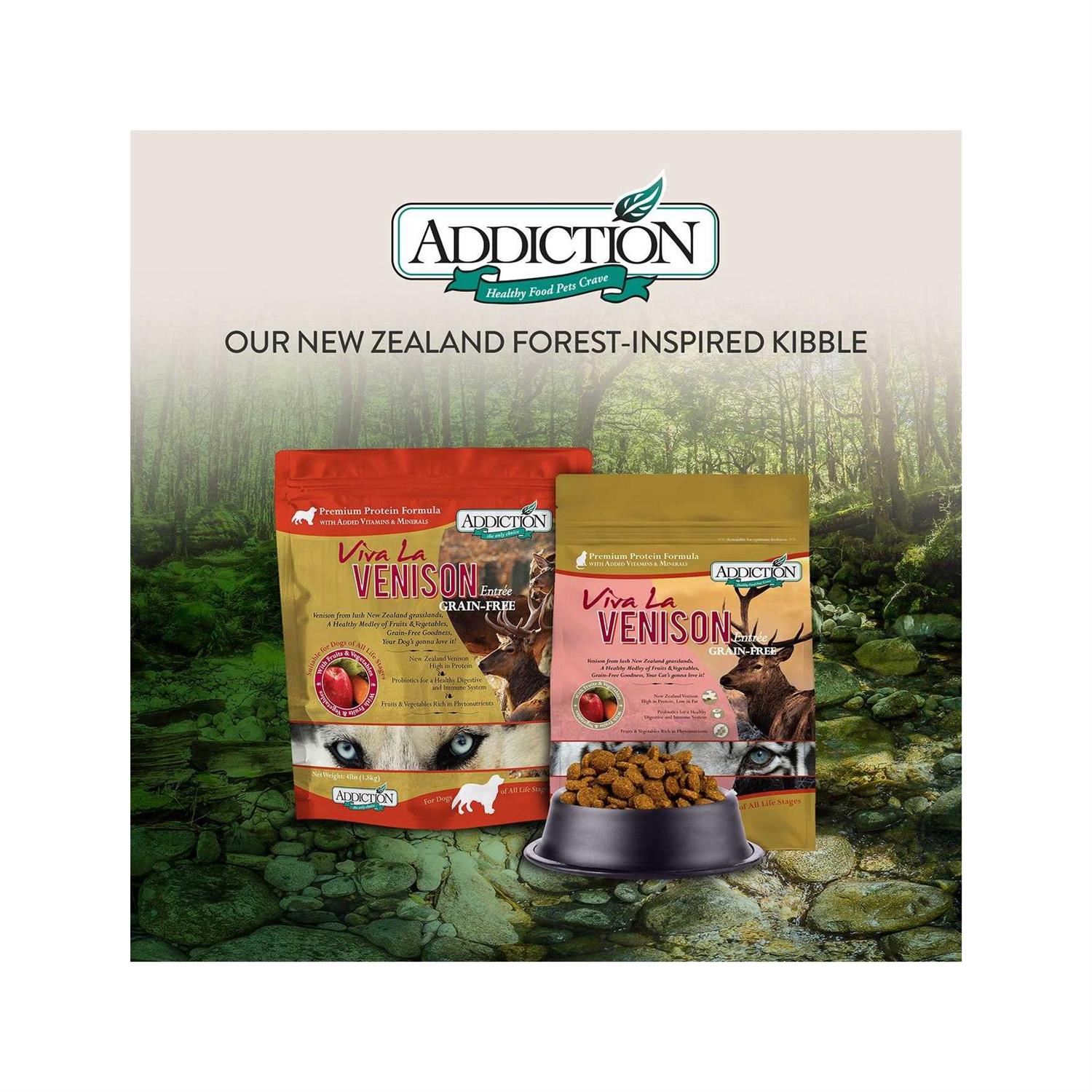 Addiction Viva La Venison Dry Cat Food - Pet Supplies online store