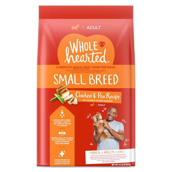 WholeHearted Grain Free Breed Chicken & Pea Recipe Dry Dog Food - Pet Supplies online store