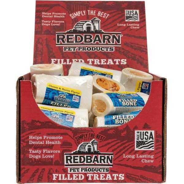 Redbarn Small Peanut Butter Filled Bones Dog Treats - Pet Supplies online store