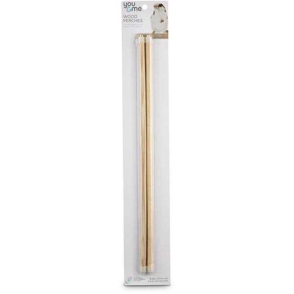 You & Me Wood 16 Bird Perch - Pet Supplies online store