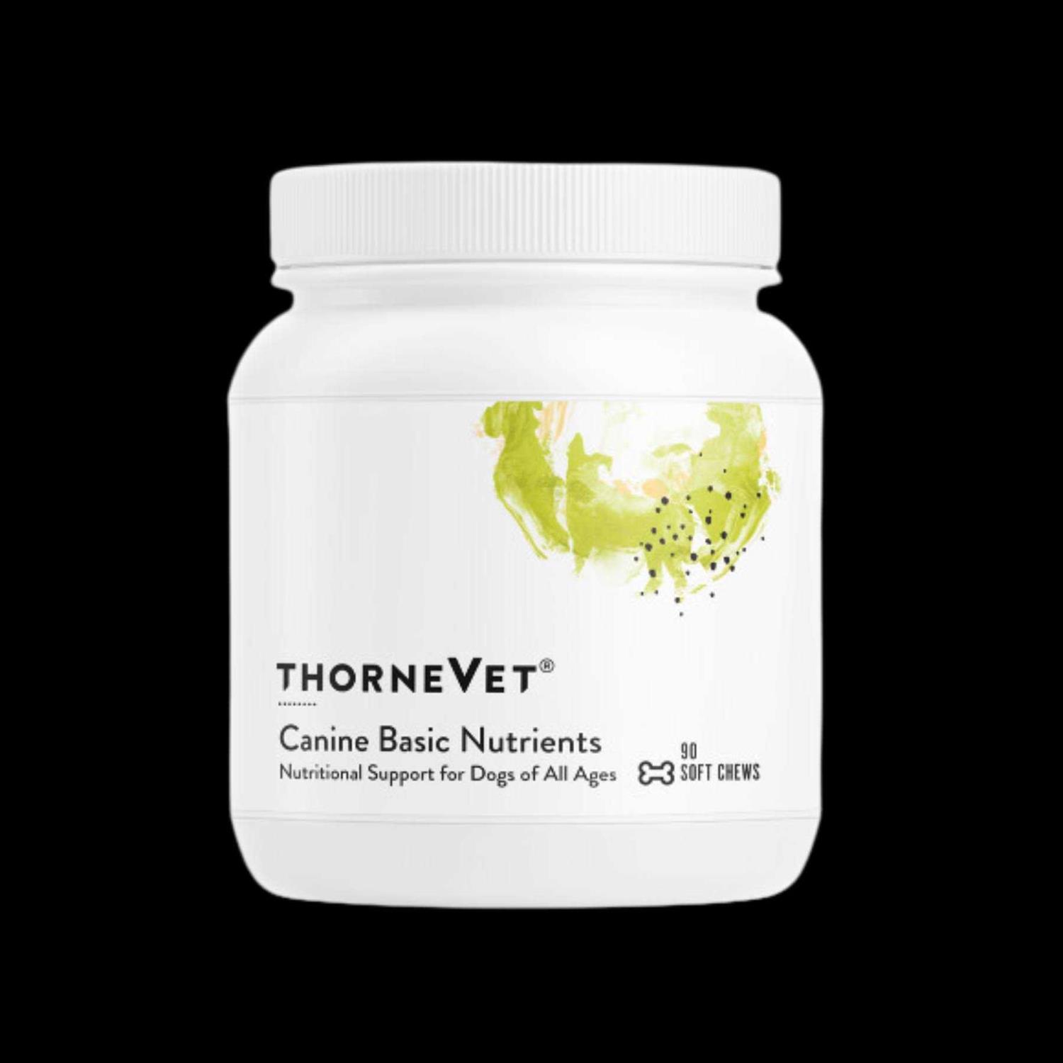 Thorne Vet Canine Basic Nutrients - Pet Supplies online store